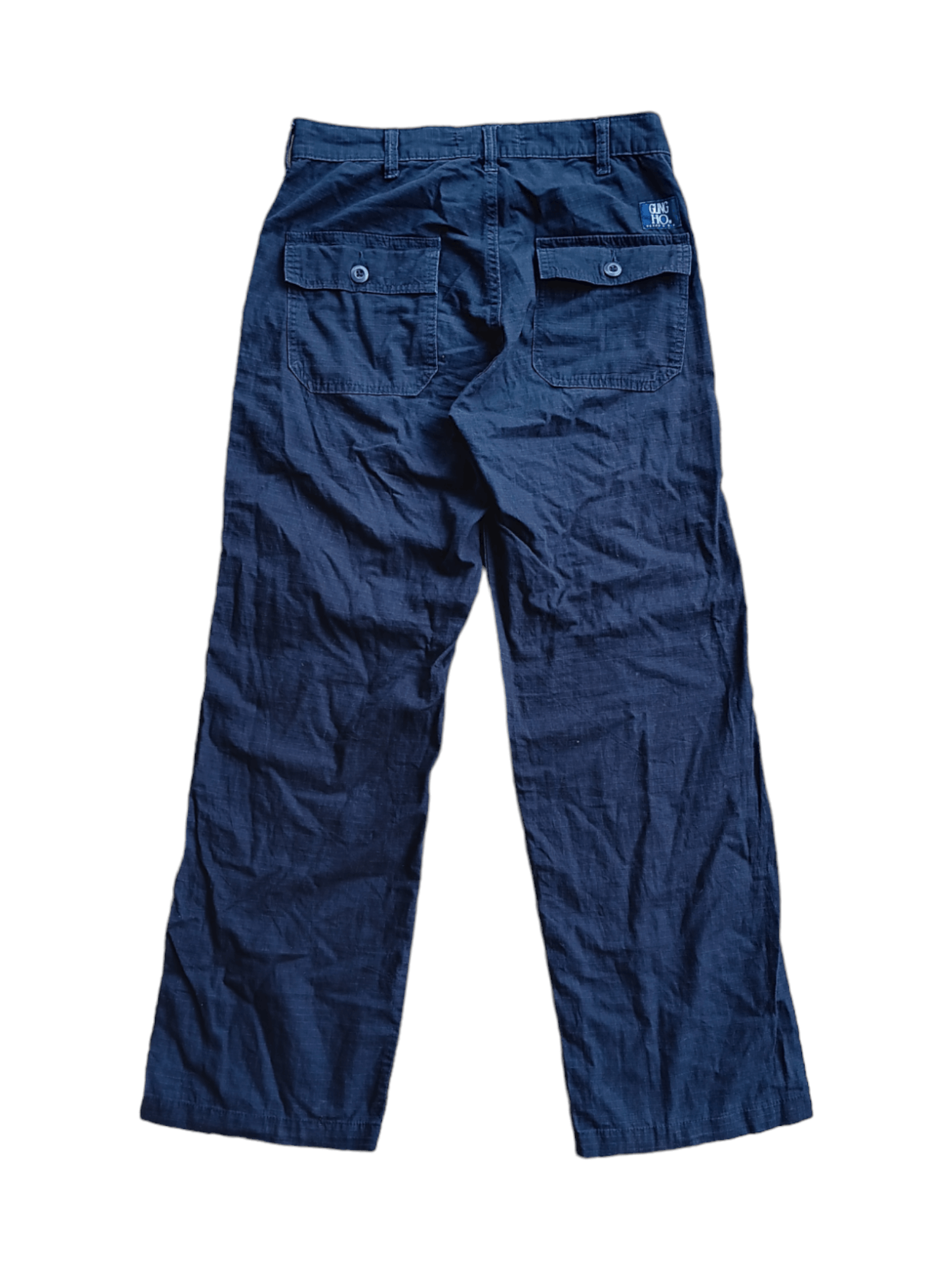 image of Army Of Me x United Arrows Unitted Arrows X Gung Ho Fatigue Pants in Navy, Men's (Size 30)