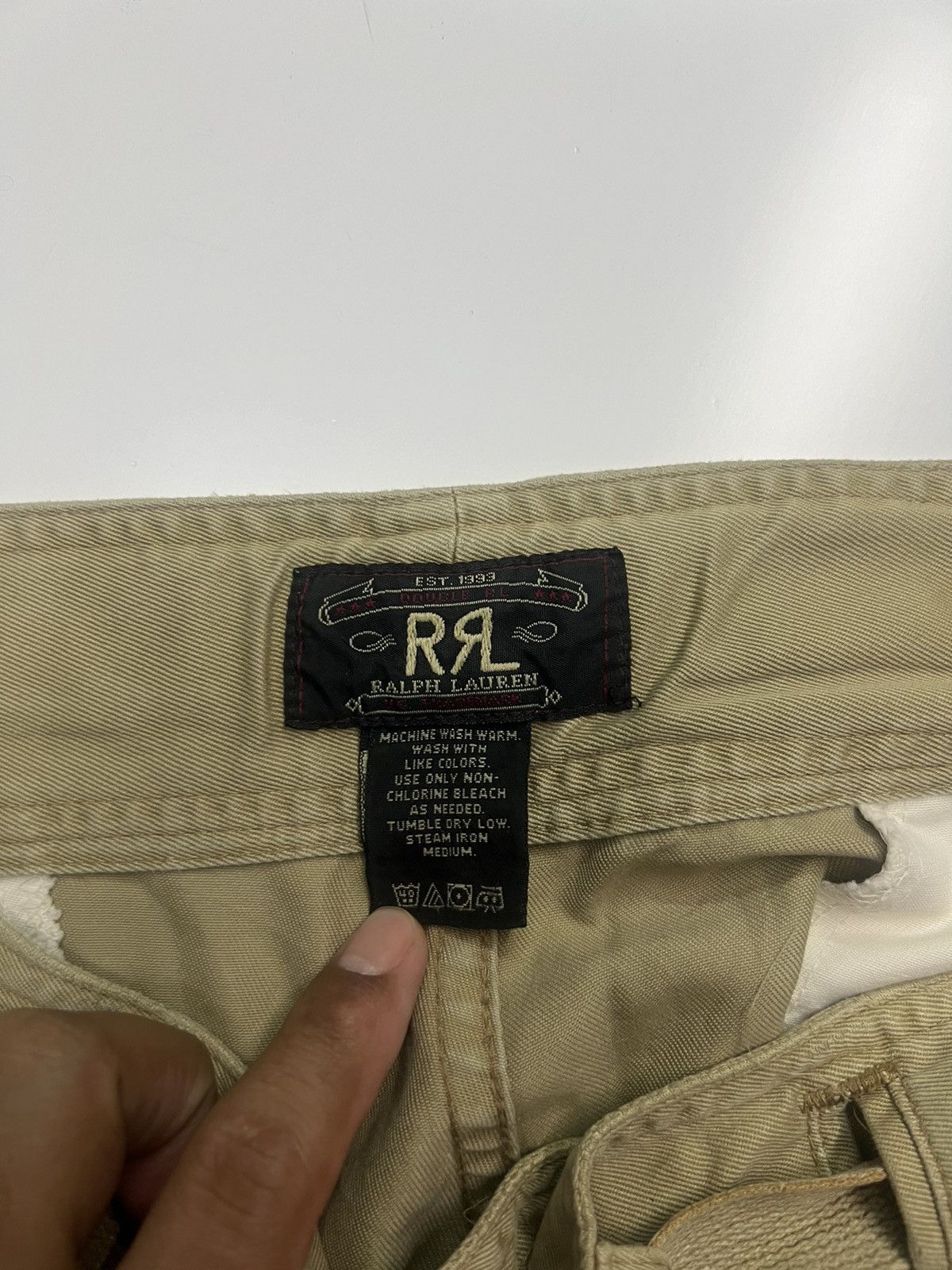 RRL Ralph Lauren Vintage RRL Ralph Lauren Short Cargo Pant Size 29 Size US 29 - 7 Thumbnail