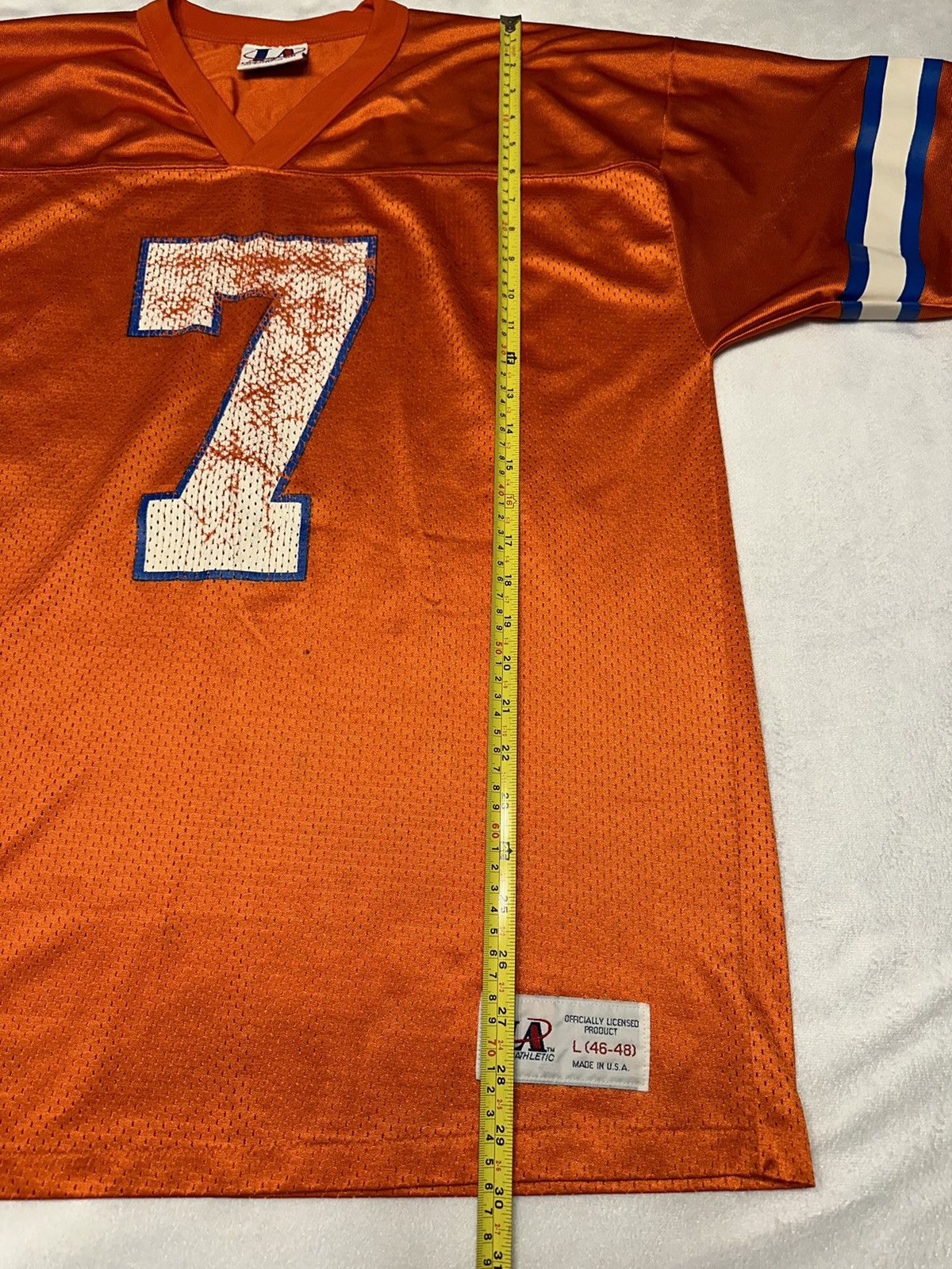 Logo Athletic × Vintage VTG Distressed John Elway Broncos Logo Athletic Jersey-L Size US L / EU 52-54 / 3 - 7 Thumbnail