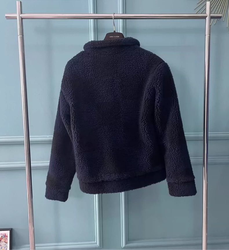 Louis Vuitton louis vuitton Blue double block lambswool teddy jacket 250 Size US S / EU 44-46 / 1 - 2 Thumbnail