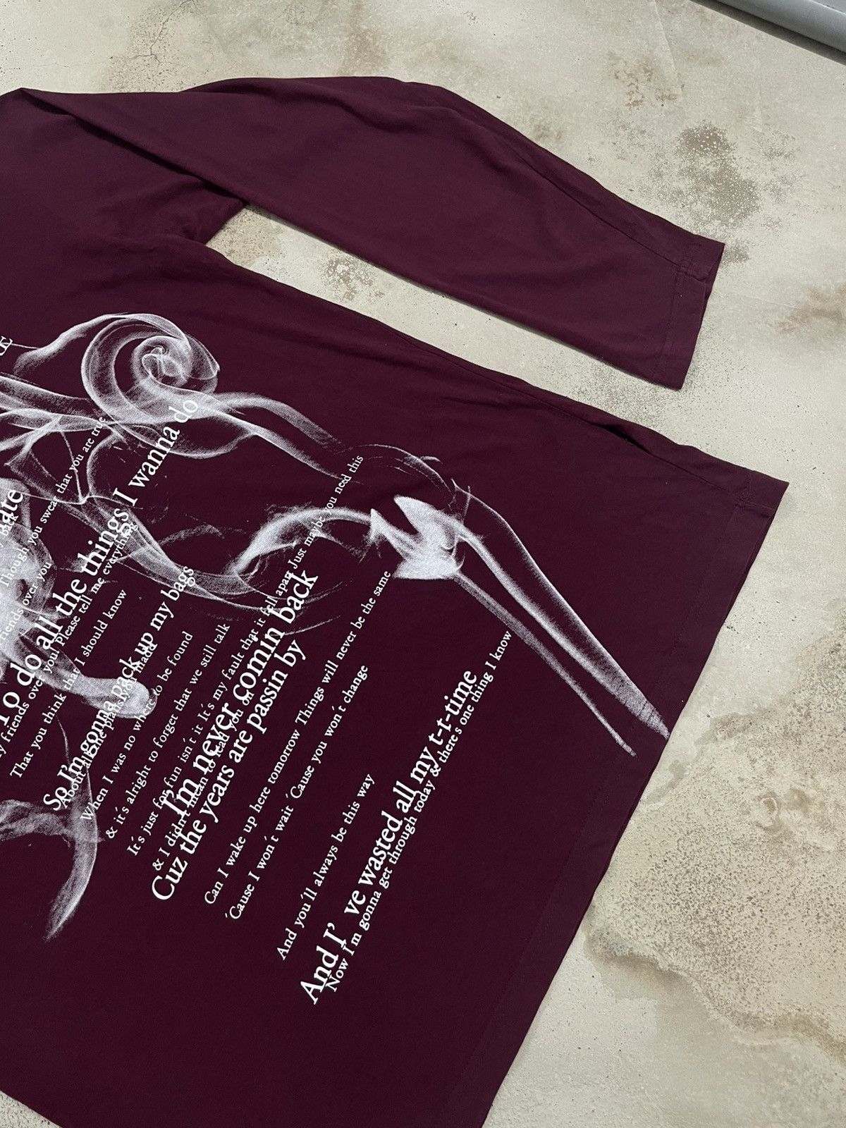 Japanese Brand Clash Ahead Smoke Word Complete Freedom Y2K Hysteric Style Size US XXL / EU 58 / 5 - 4 Thumbnail