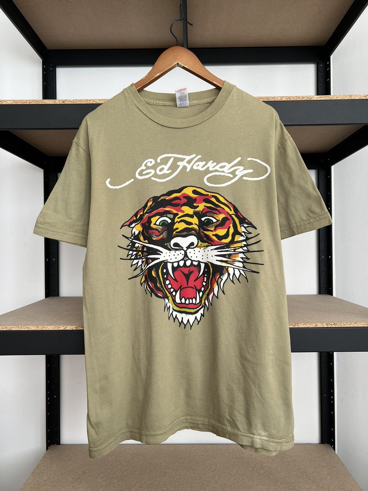Ed Hardy Ed Hardy Christian Audigier Tiger Tattoo T-shirt Size US XL / EU 56 / 4 - 1 Thumbnail