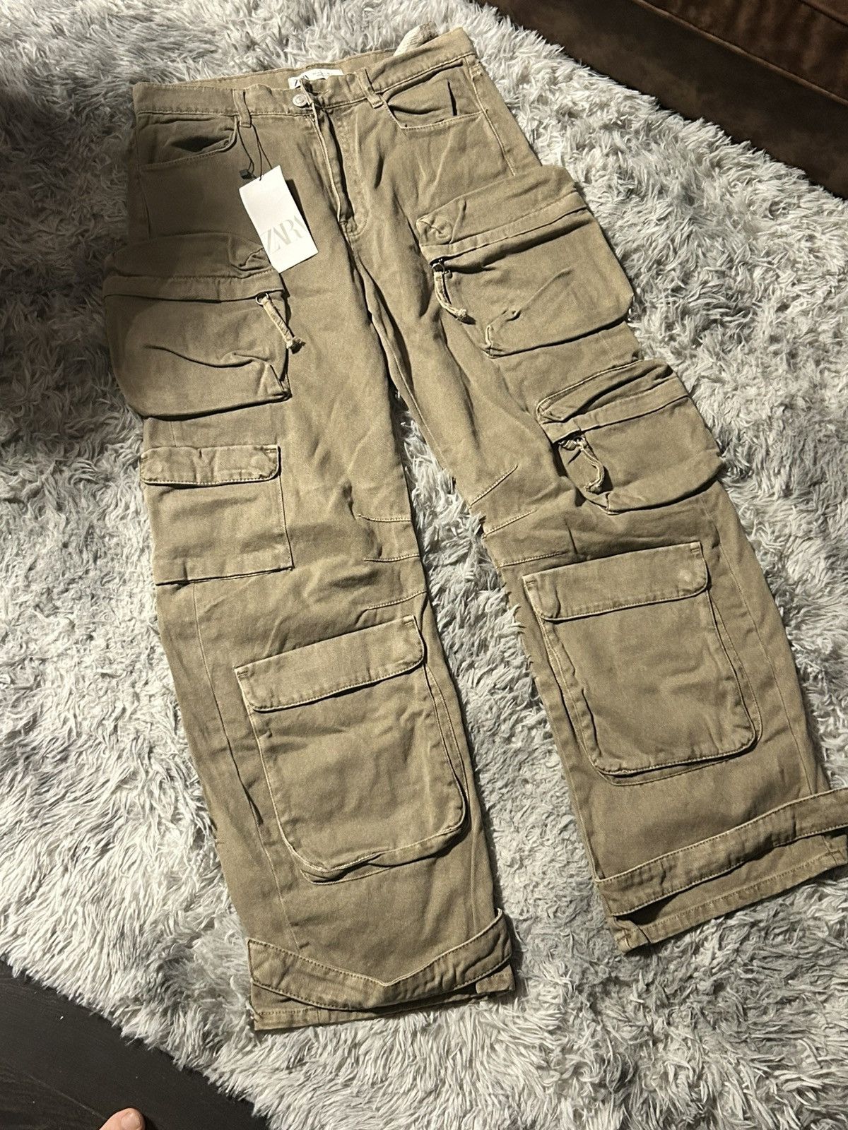 Zara Zara cargo pants size 31 Size US 31 - 1 Thumbnail