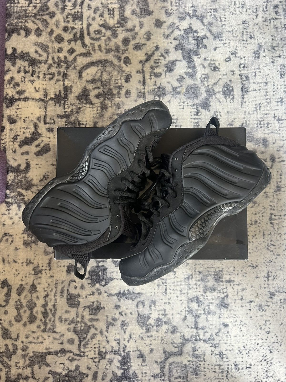 Nike Black Nike foam posite Size US 9 / EU 42 - 1 Thumbnail