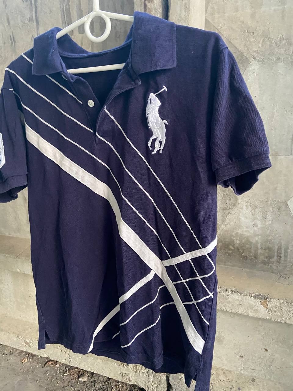 Polo Ralph Lauren Polo Ralph Lauren vintage Faded Y2K Polo Jersey Shirt Size US L / EU 52-54 / 3 - 3 Thumbnail