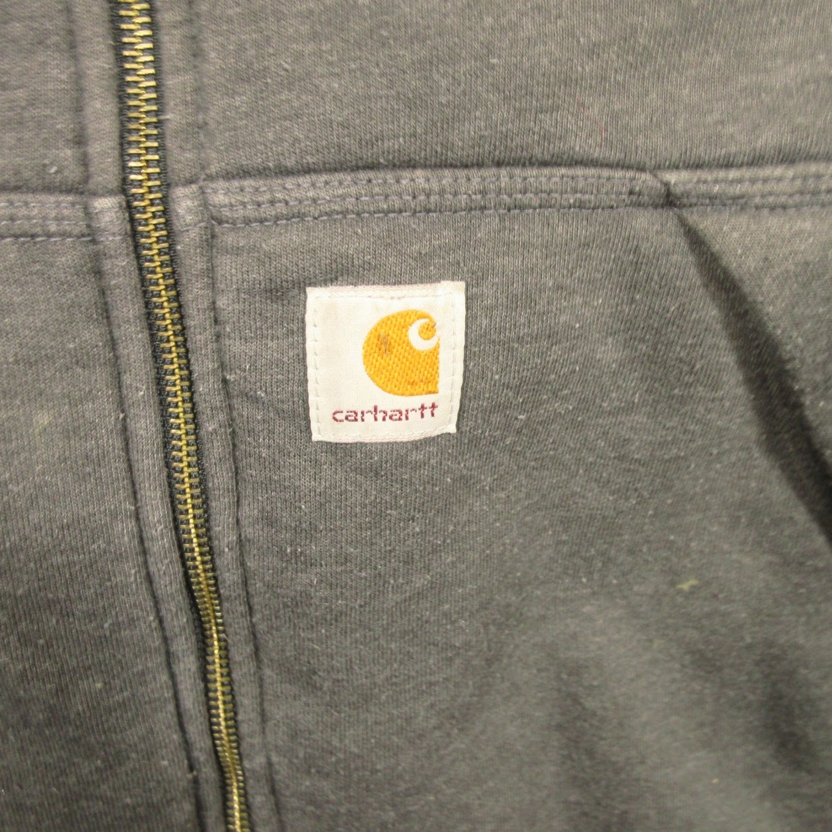 Carhartt Carhartt Rain Defender Hooded Full Zip Sherpa Lined Jacket Mens 2XL Gray Size US XXL / EU 58 / 5 - 4 Thumbnail
