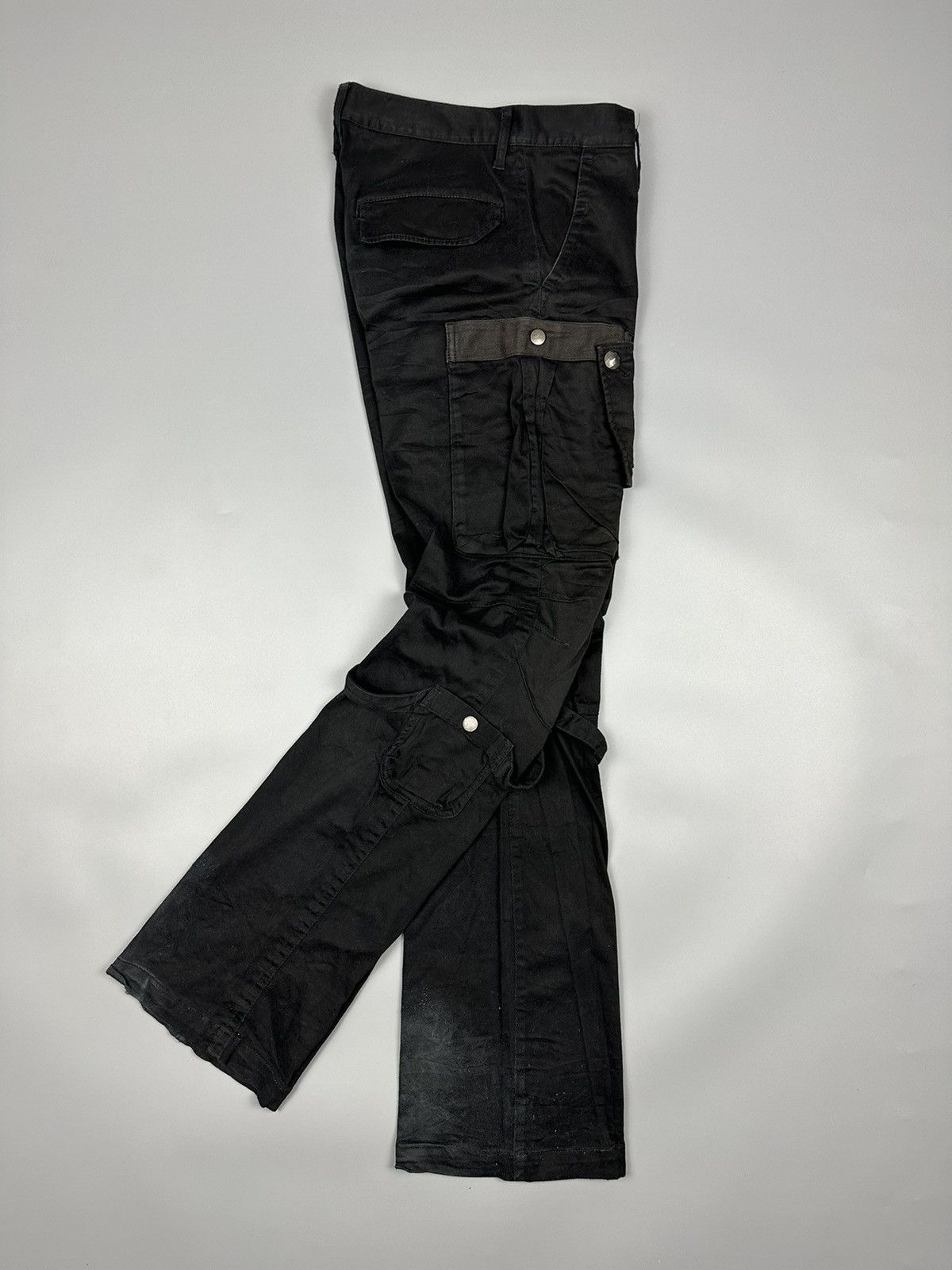 If Six Was Nine × Le Grande Bleu (L.G.B.) × semanticdesign 🔥Sick🔥Semantic Design Bondage Multi Pocket Pants Size US 31 - 5 Thumbnail