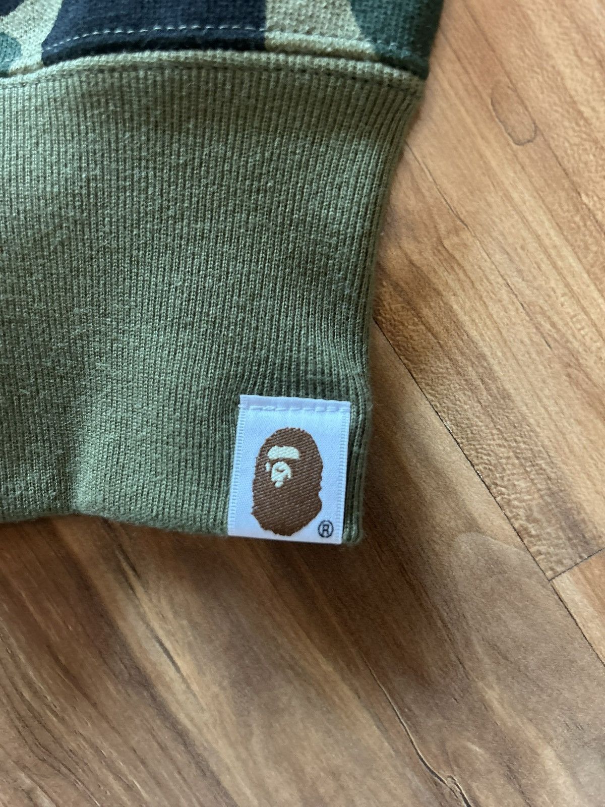 Bape NEW Bape Green Camo 1st Camo Pullover Hoodie Size US L / EU 52-54 / 3 - 11 Thumbnail