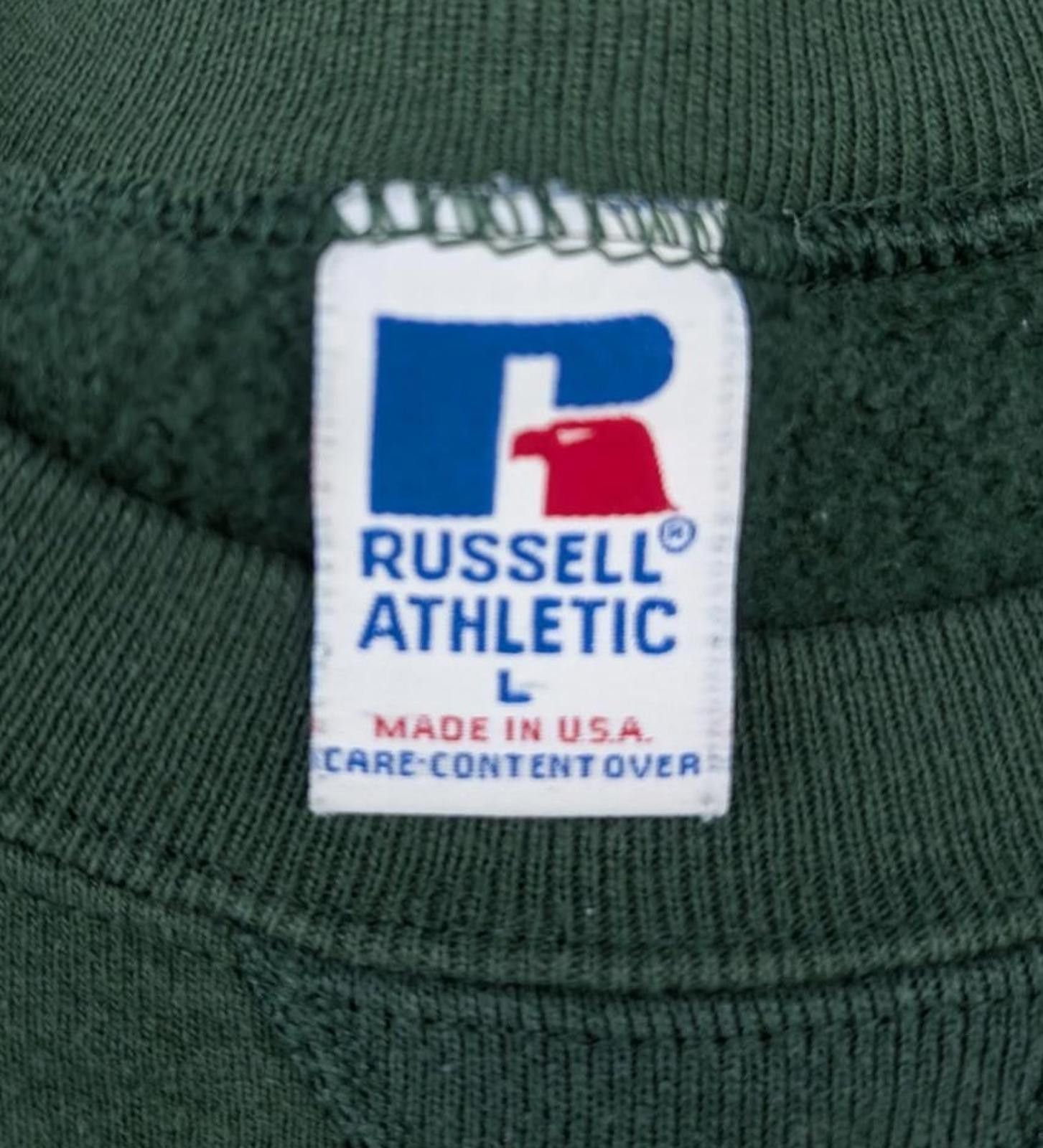 Russell Athletic Vintage 90s St. Patrick Athletics Green Russell USA Sweater Size US L / EU 52-54 / 3 - 4 Thumbnail
