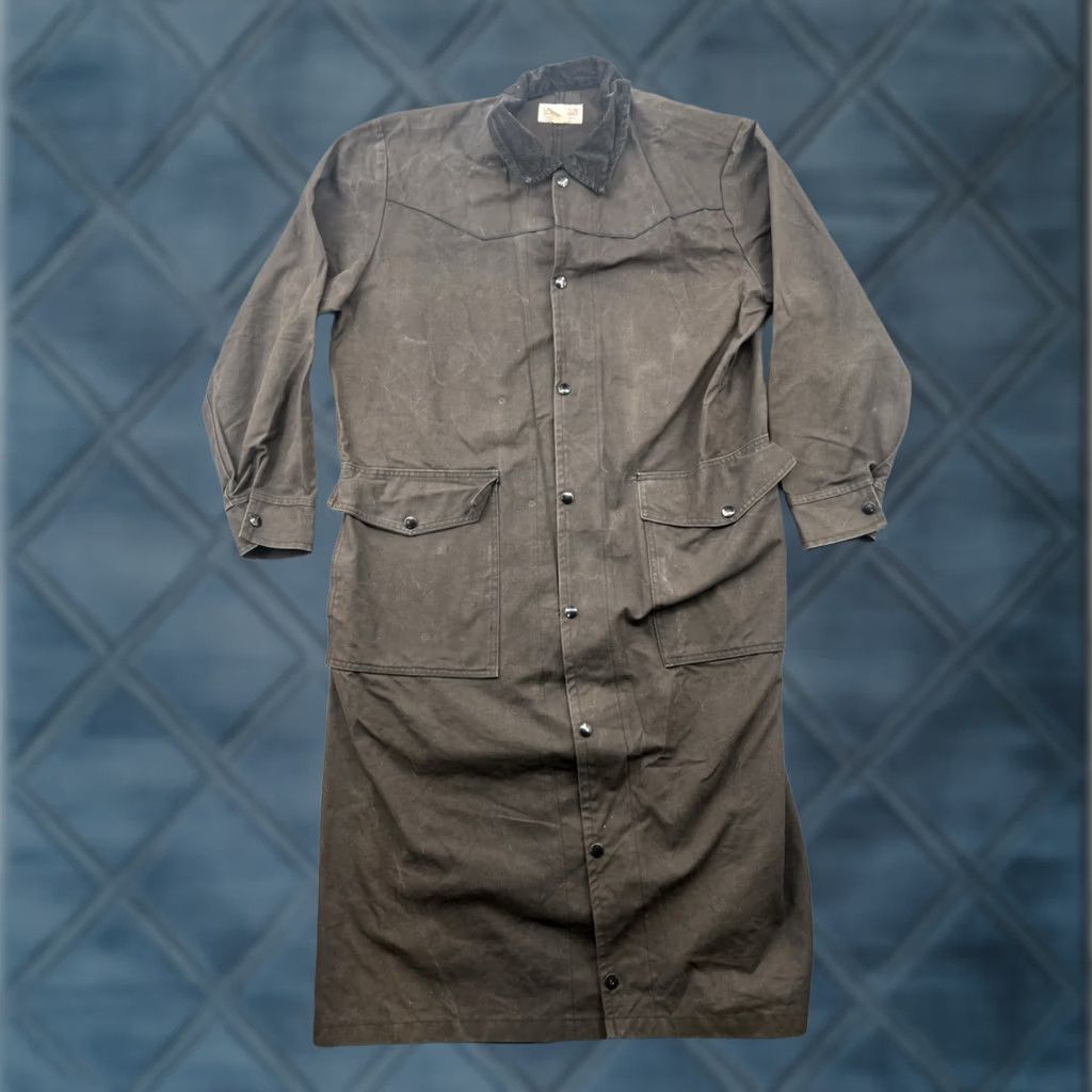 Vintage Vintage Tex Tan Yoakum Texas U.S. Outdoor Canvas Water Repellent Brown Coat XS Size US XS / EU 42 / 0 - 1 Thumbnail