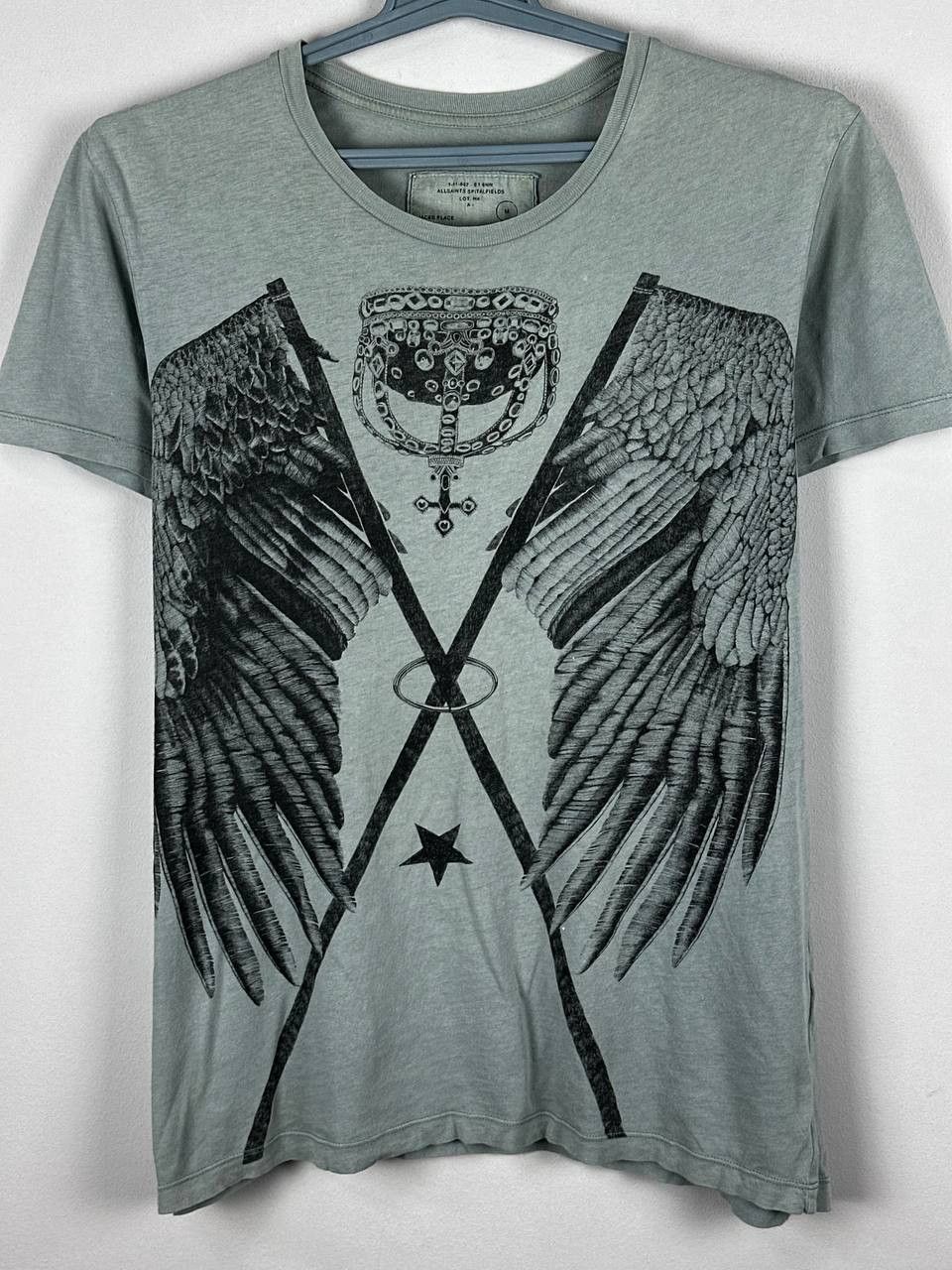 Allsaints Vintage Allsaints T-Shirt Men’s M Wings Print Size US XL / EU 56 / 4 - 4 Thumbnail