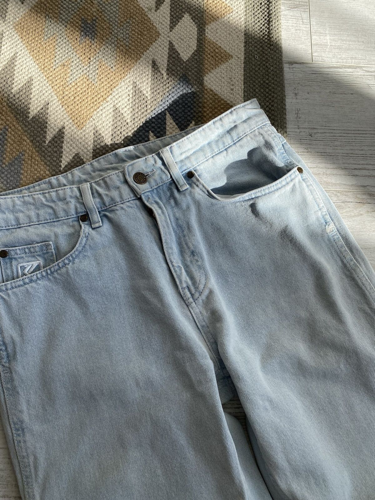 Karl Kani Karl Kani Washed Streetwear Denim Work Pants Size US 30 / EU 46 - 4 Thumbnail