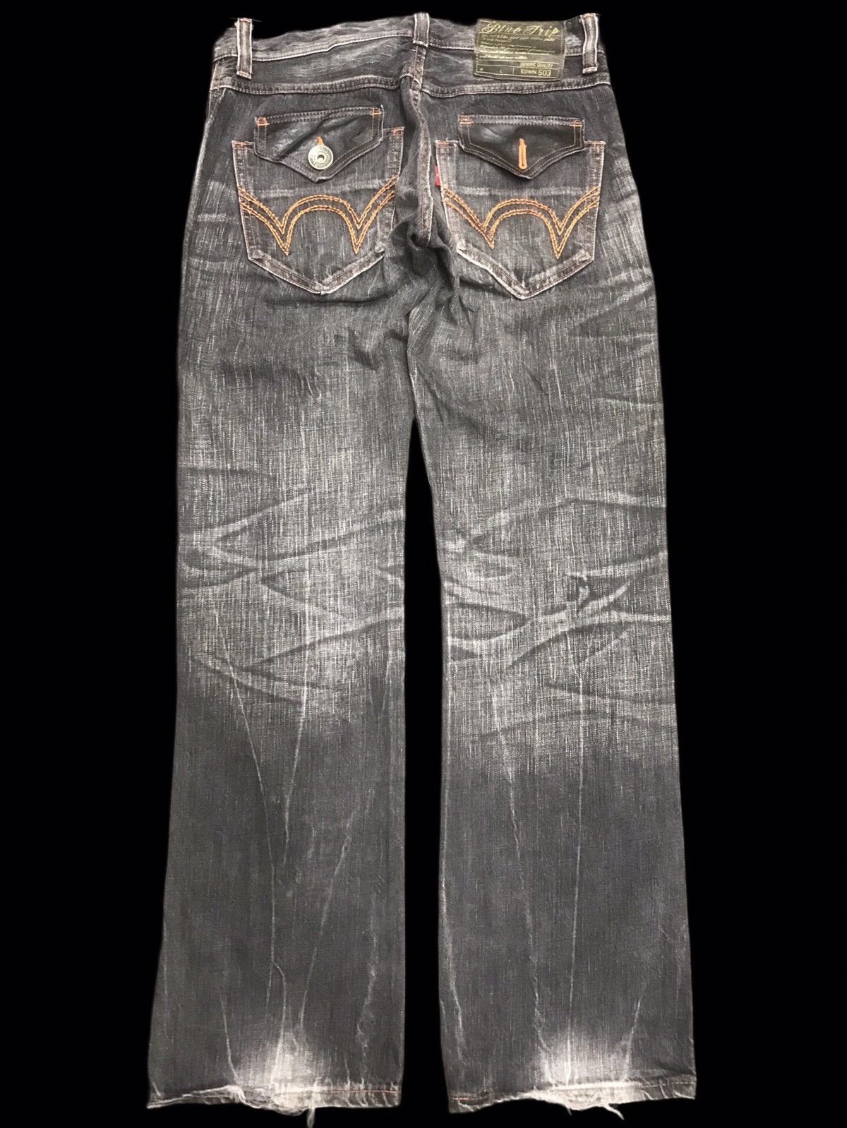 Edwin 💥ARCHIVAL💥EDWIN 503 Regular Insane Fades Denim F423 Size US 32 / EU 48 - 2 Thumbnail