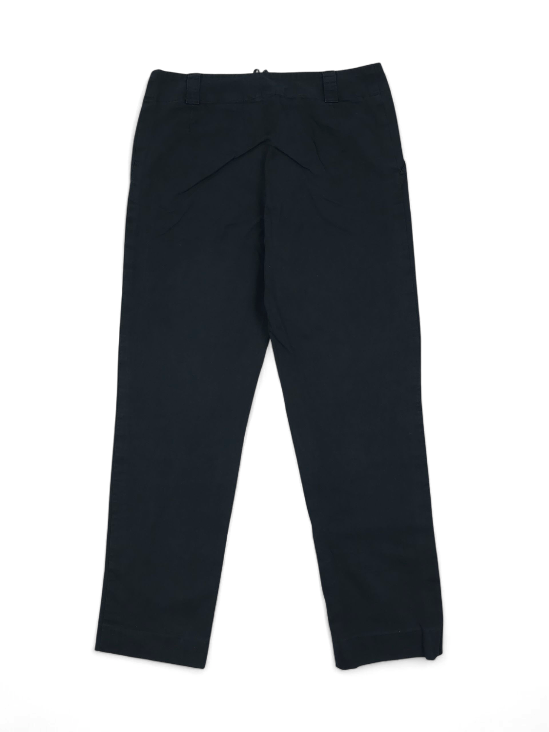 Jil Sander 💎 Jil Sander Size S Classic Cotton Black Chino Pants Size 26" / US 2 / IT 38 - 2 Thumbnail