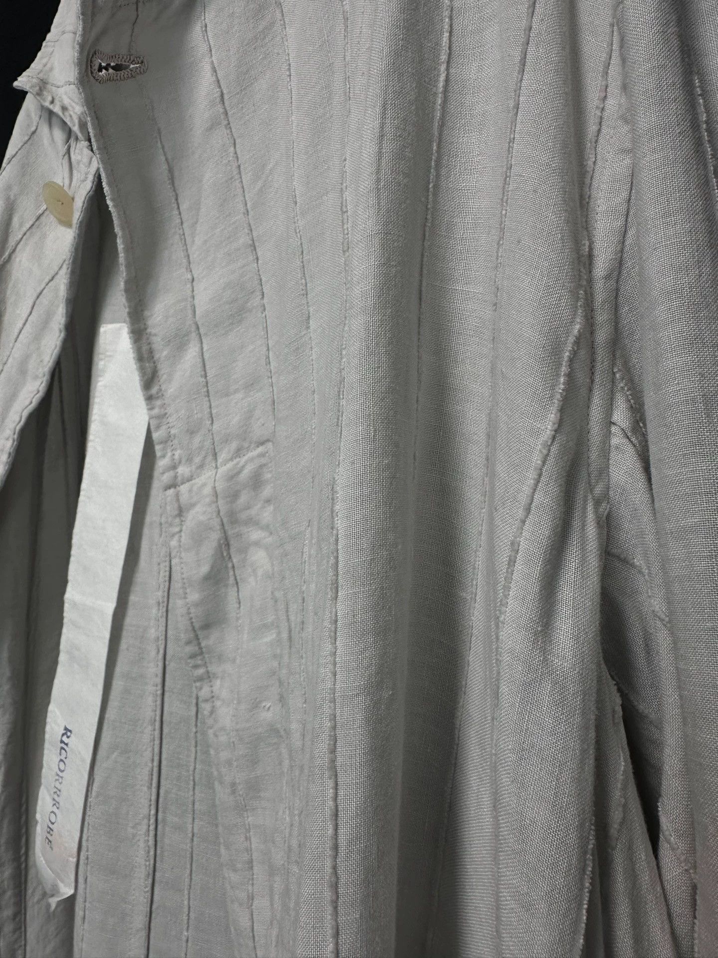 Other RICORRROBE Antique Linen Oversize Overcoat L Size US L / EU 52-54 / 3 - 4 Thumbnail