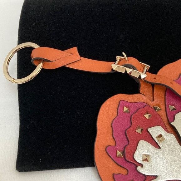 Valentino Valentino Rockstud Flower Key Ring Size ONE SIZE - 6 Thumbnail