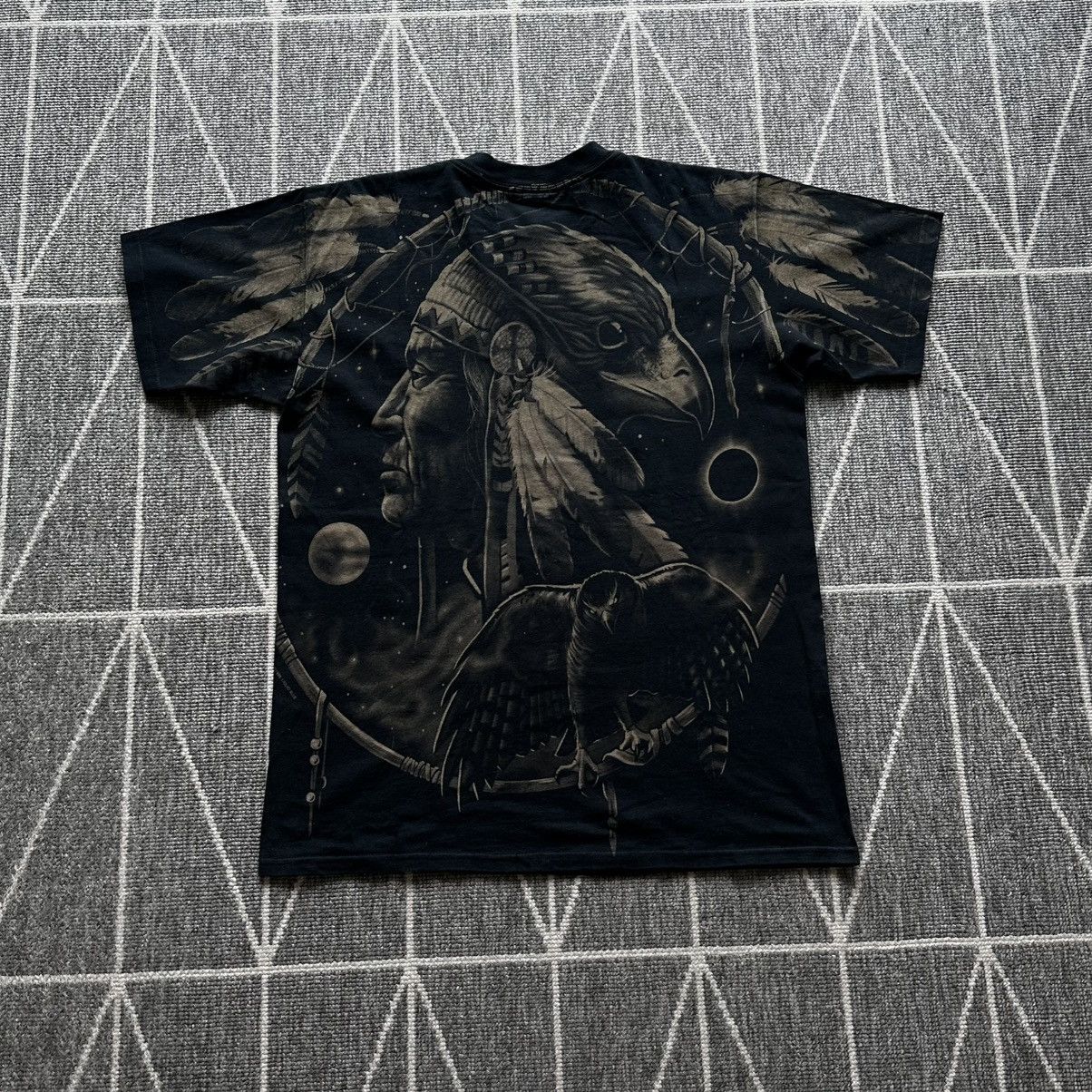 Liquid Blue × Vintage 1996 vintage liquid blue indian wolf tee 90s Size US L / EU 52-54 / 3 - 2 Thumbnail