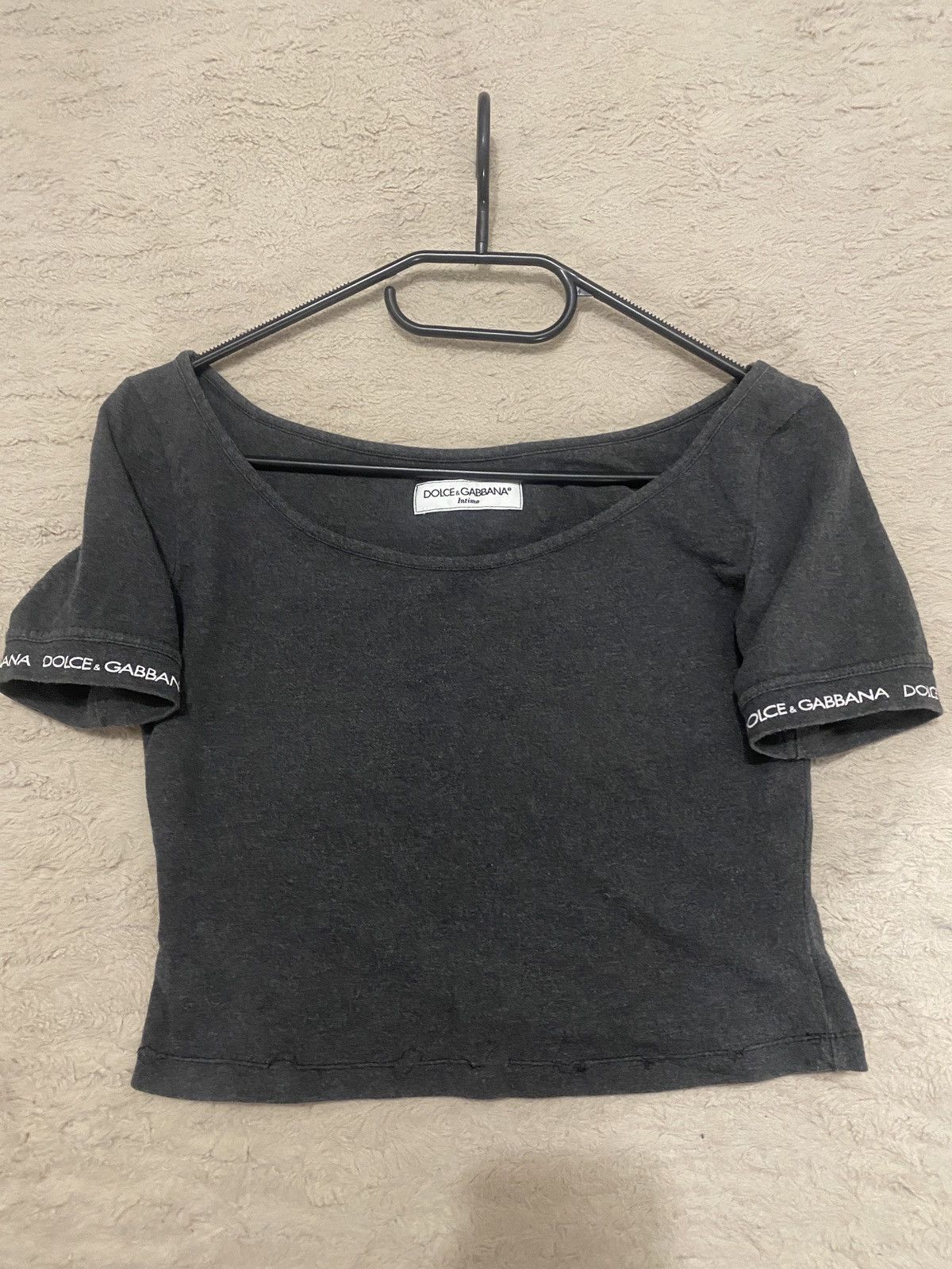 Dolce & Gabbana Dolce & gabbana intimo Luxury blouses with logo on cuffs Size M / US 6-8 / IT 42-44 - 1 Thumbnail