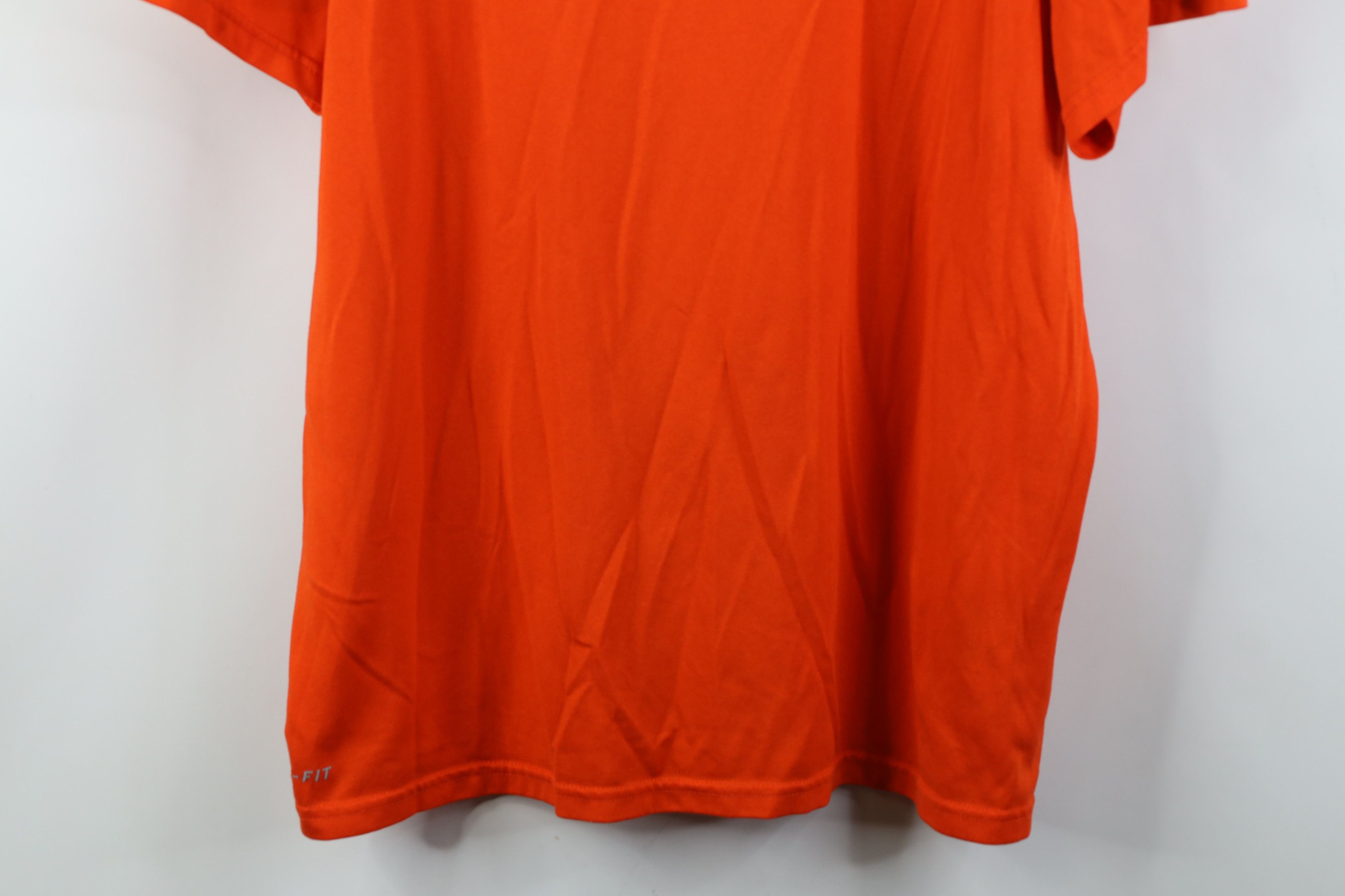 Nike Nike University of Miami Football Short Sleeve T-Shirt Size US L / EU 52-54 / 3 - 3 Thumbnail