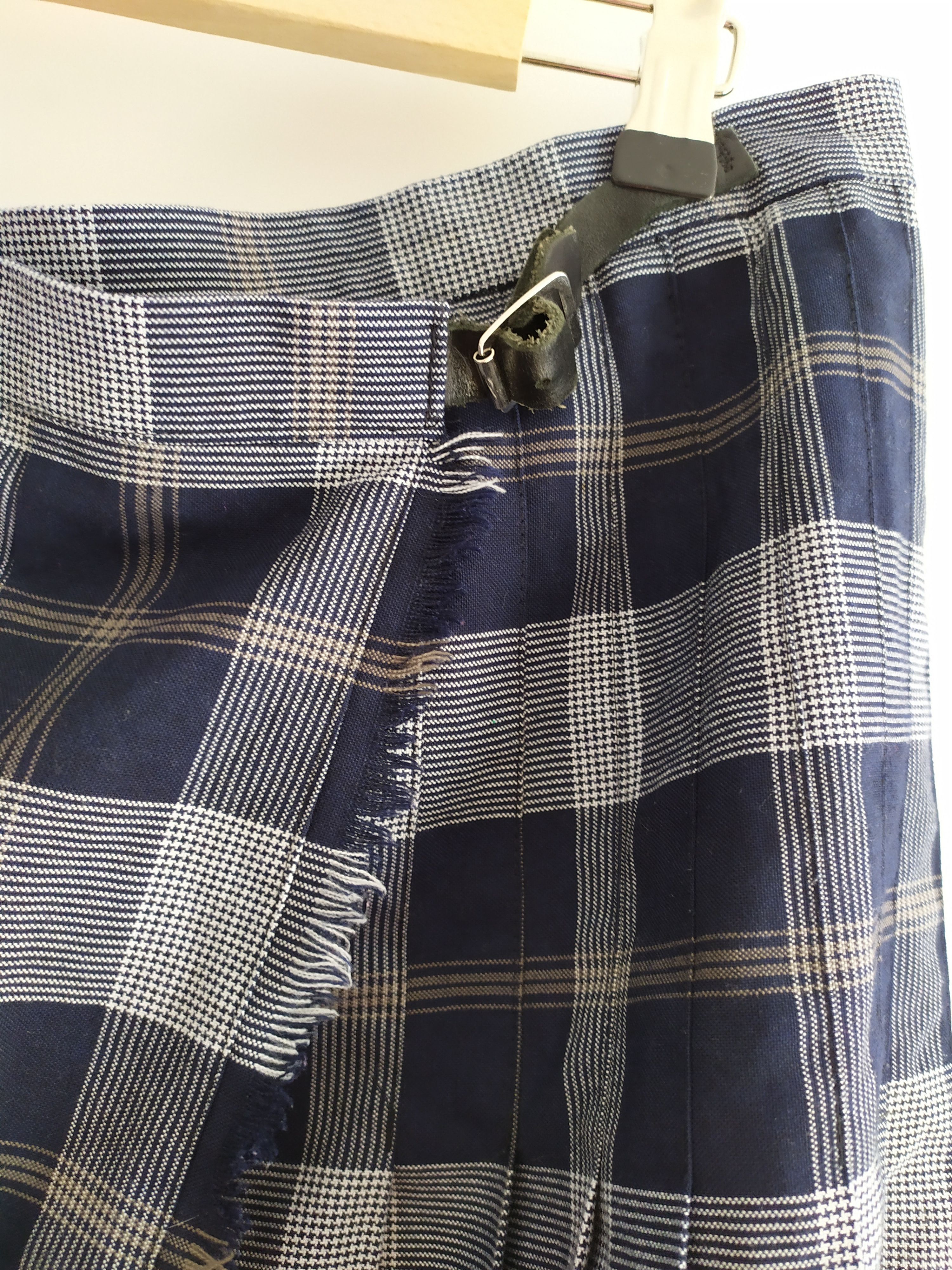 The Difference Scottish checkered kilt skirt size 40 L Brendella Size 28" / US 6 / IT 42 - 4 Thumbnail
