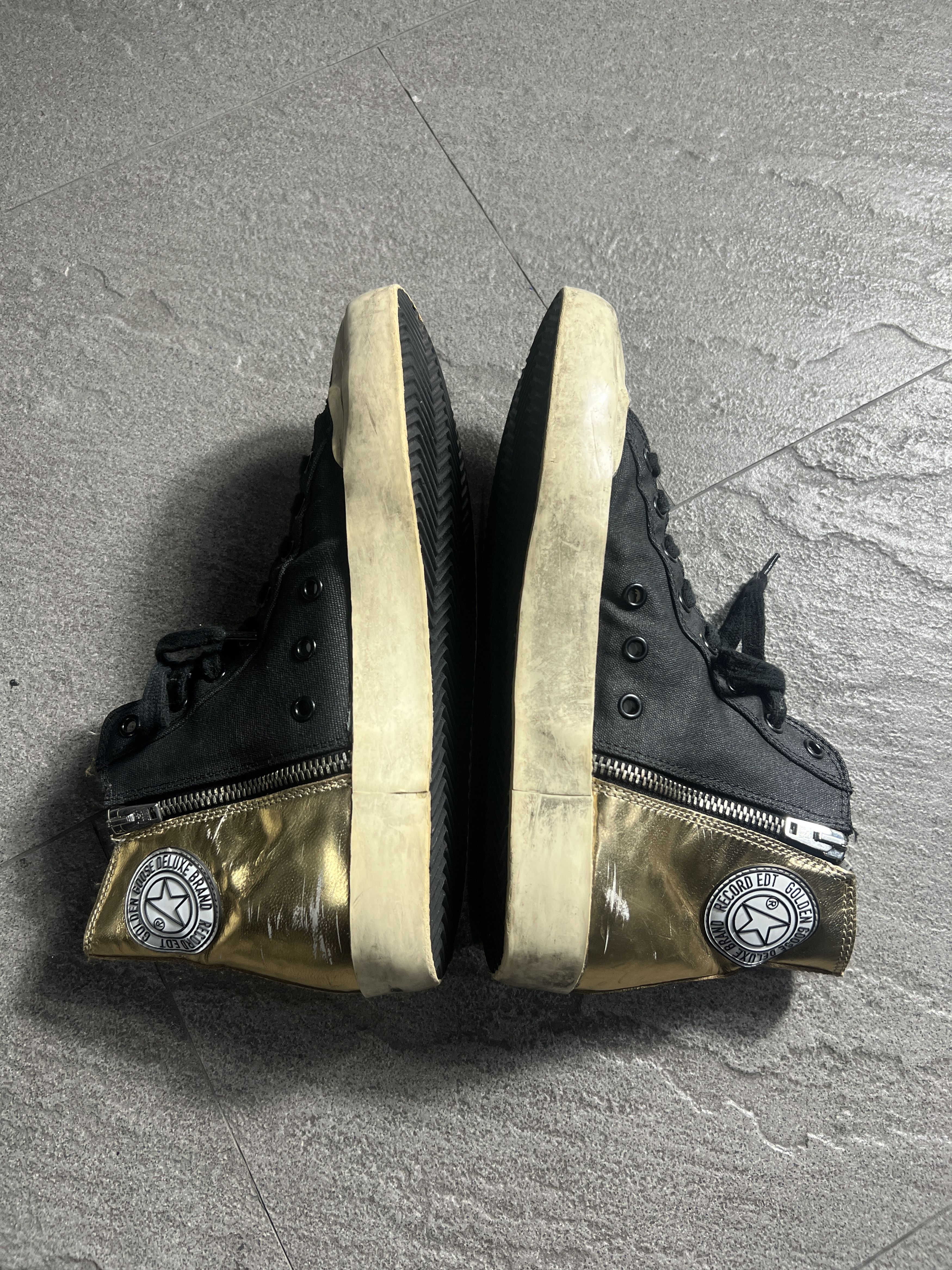 Golden Goose Golden Goose Francy High Gold Records EDT Size 40 Size US 7 / EU 40 - 9 Thumbnail