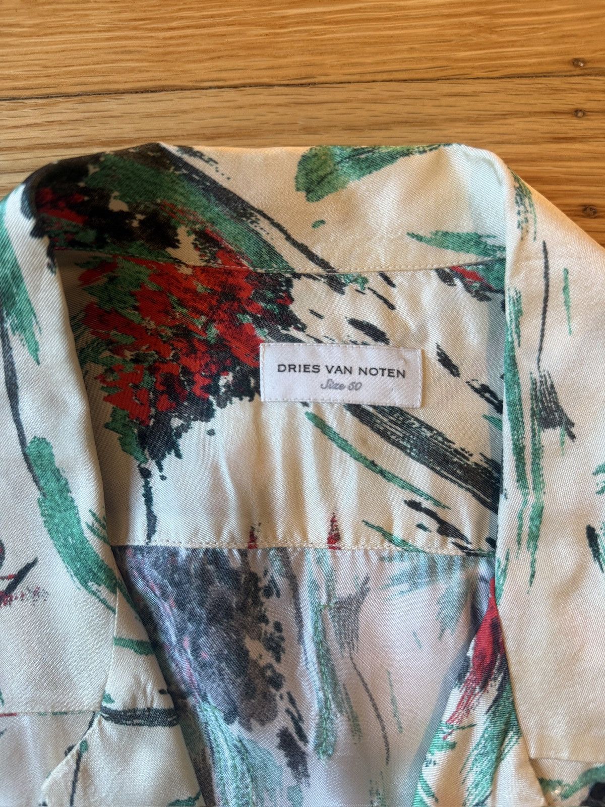 Dries Van Noten Short sleeve embellished button down Size US M / EU 48-50 / 2 - 2 Thumbnail
