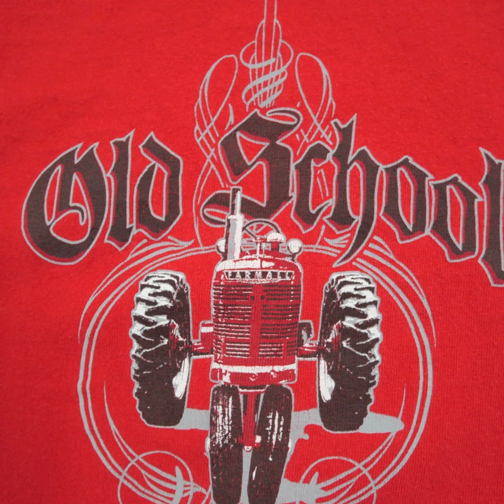Vintage VINTAGE International Harvesters T Shirt Mens Large Red Tractor Old School Y2K Size US L / EU 52-54 / 3 - 3 Thumbnail
