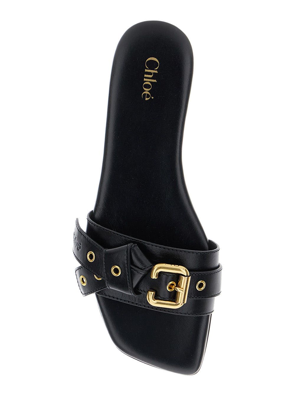 Chloe o1loc1c10226 Mae Sandals in Black Size US 7 / IT 37 - 4 Thumbnail