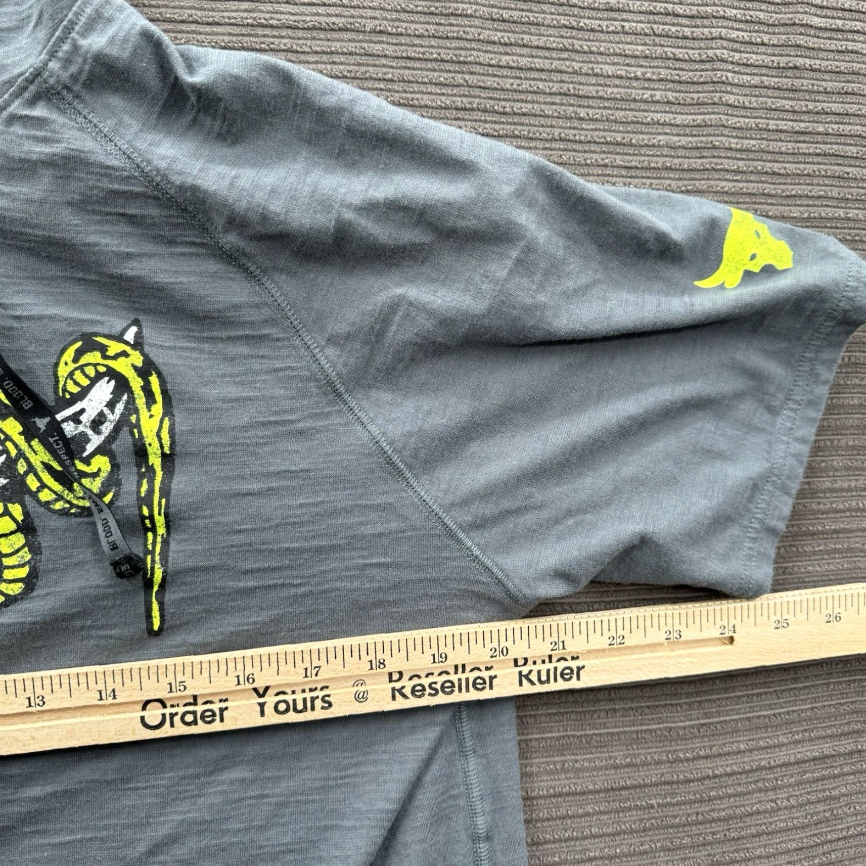 Under Armour Under Armour Project Rock Hoodie Shirt Men M Gray Graphic Print Gym Crew Neck 3/4 Sleeve Hooded Pockets Athletic Size US M / EU 48-50 / 2 - 4 Thumbnail