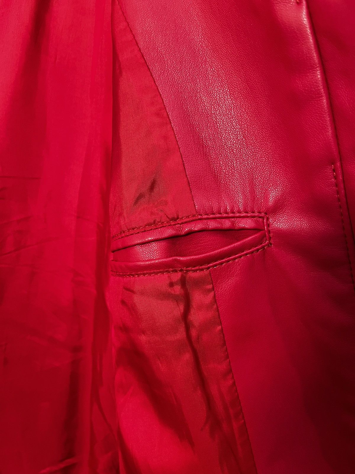 Mowalola Mowalola Faux Leather Cross Jacket (unisex) Size US L / EU 52-54 / 3 - 13 Thumbnail