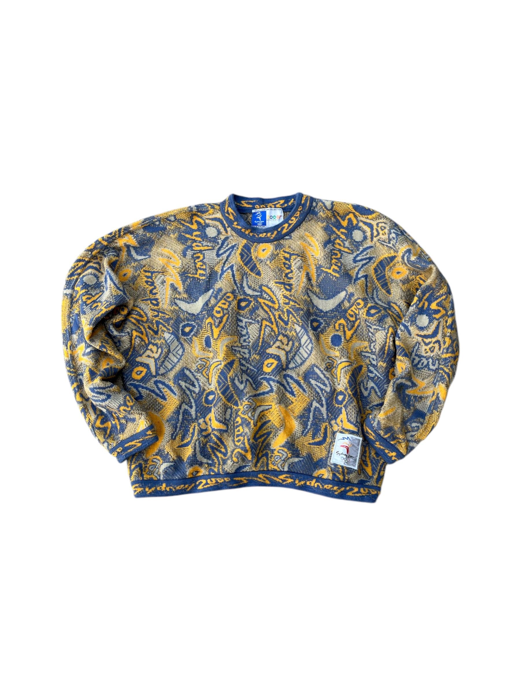 COOGI シドニー2000年オリンピック ニット Mサイズ Coogi × Vintage Coogi Sydney 2000 Olympics Millennium Collection