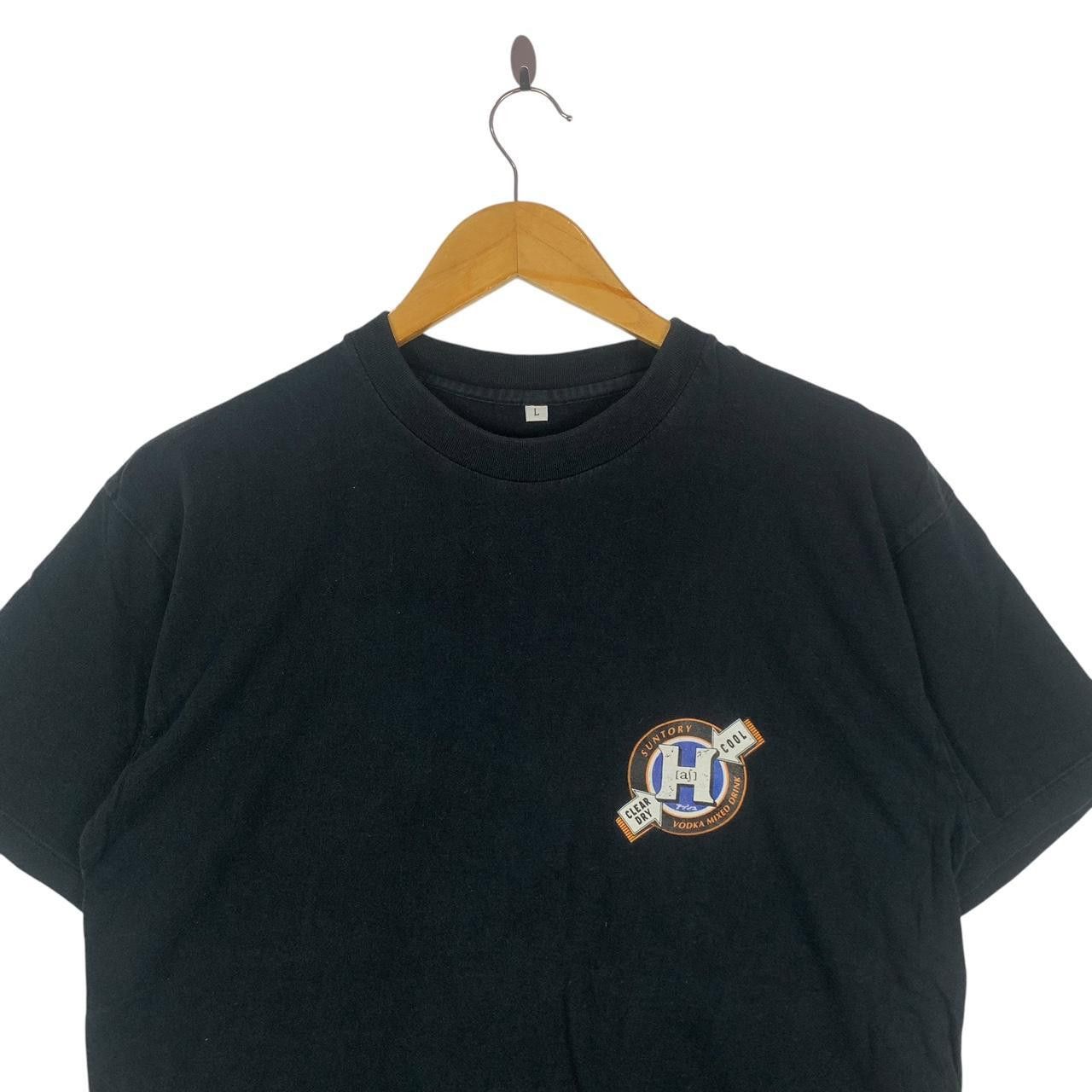 Vintage Vintage SUNTORY JAPAN VODKA Mixed Drink Tee Shirt Size US L / EU 52-54 / 3 - 2 Thumbnail