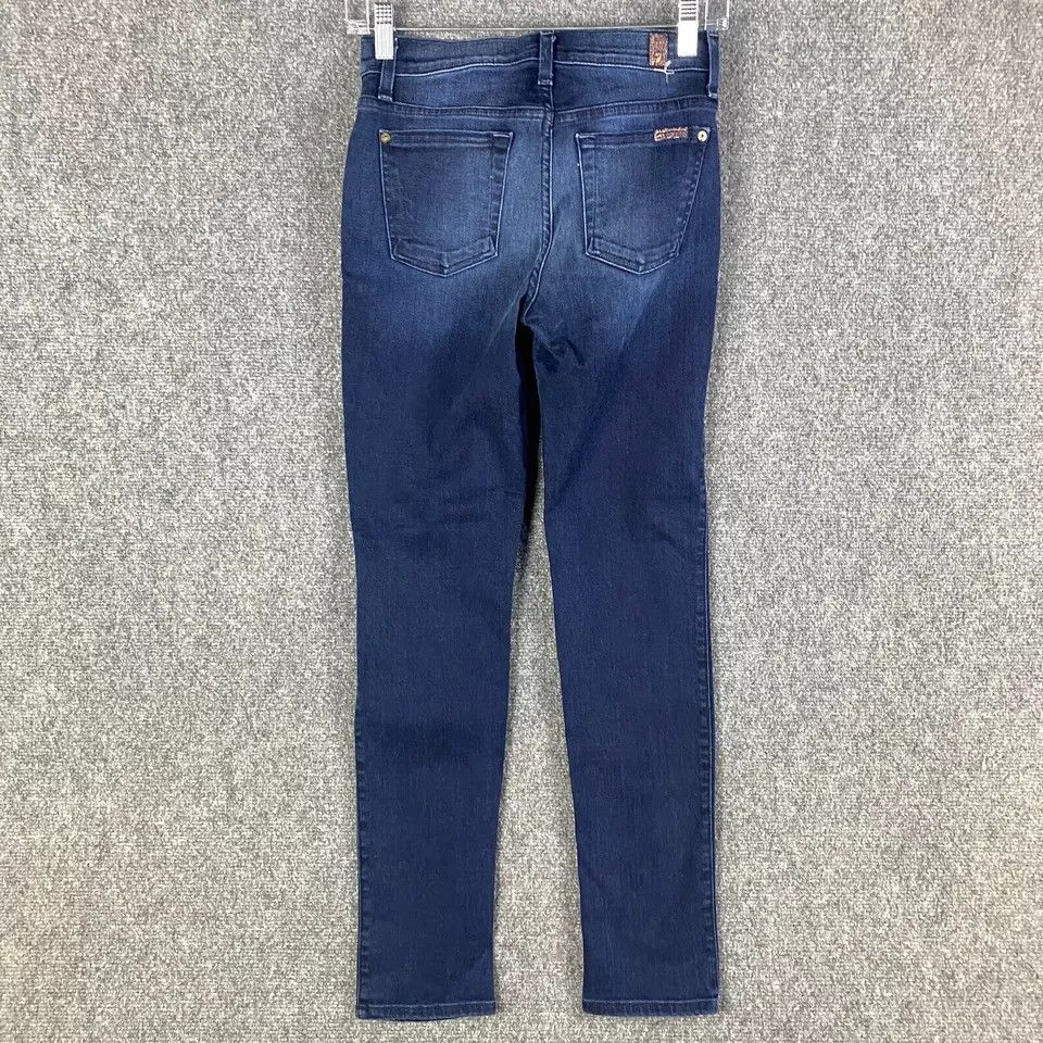 7 For All Mankind 7 For All Mankind Jeans Women's 24 The Slim Cigarette Denim Size 24" / US 00 / IT 34 - 6 Thumbnail