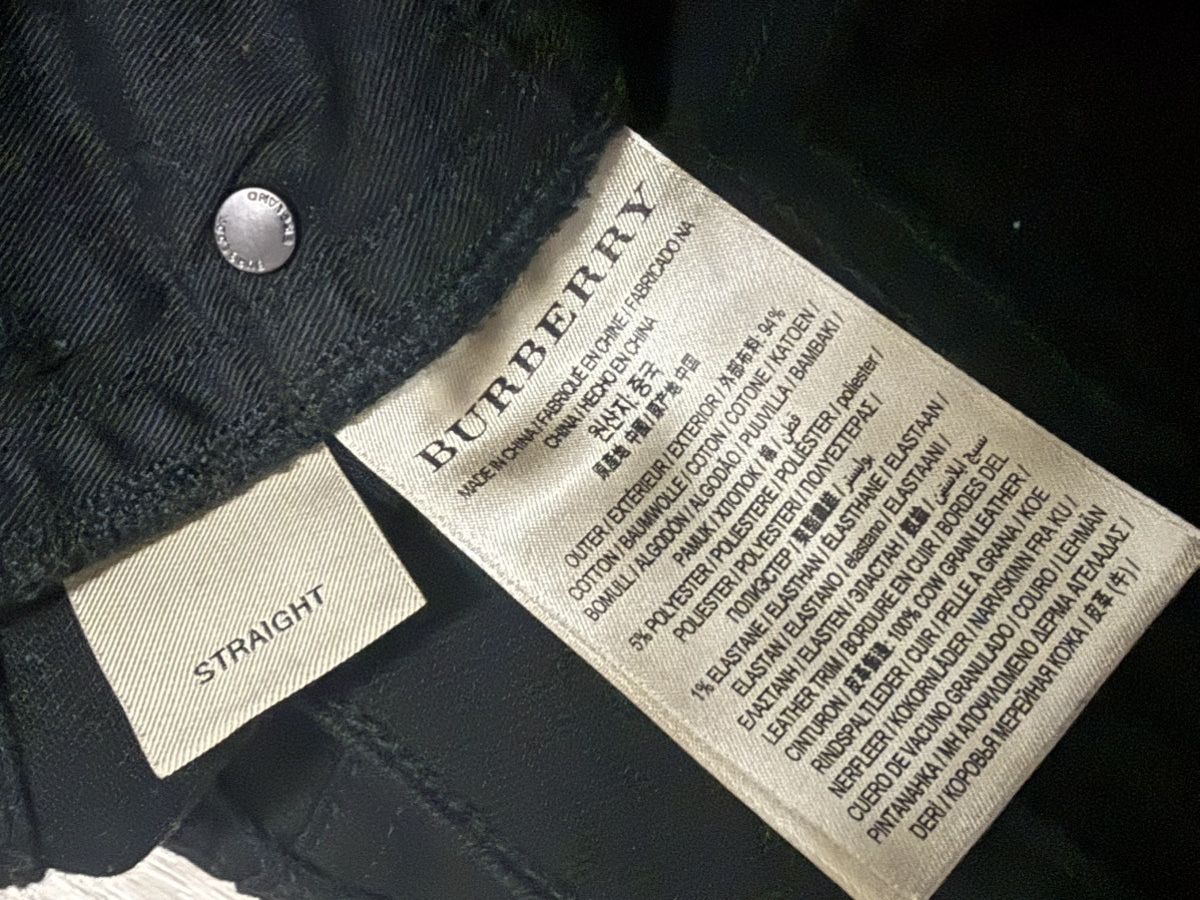 Burberry Black Burberry jeans Size US 32 / EU 48 - 1 Thumbnail