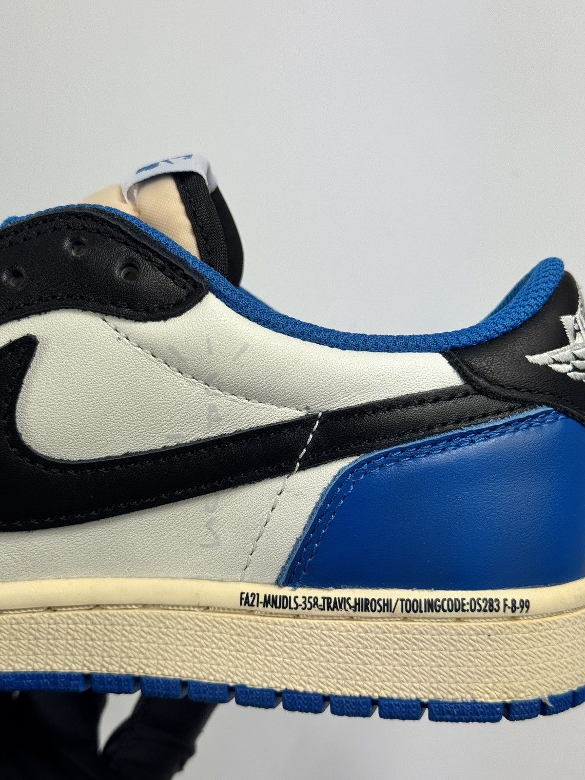Nike × Travis Scott JORDAN 1 RETRO LOW FRAGMENT X TRAVIS SCOTT SNEAKERS Size US 8 / EU 41 - 8 Thumbnail
