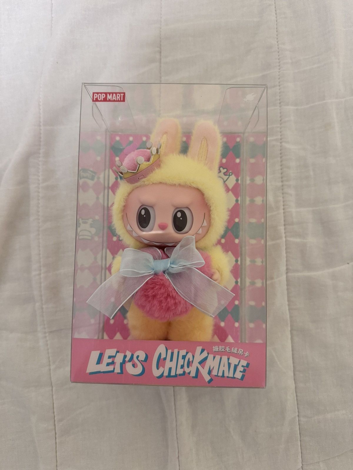 THE MONSTERS Labubu Lets Checkmate Queen Series Vinyl Plush
