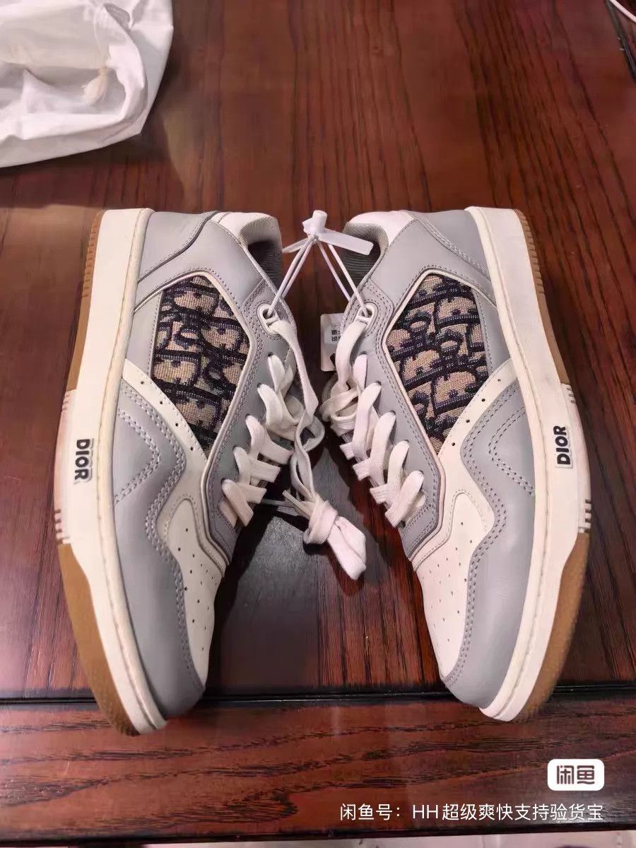 Dior Dior B27 Classic Gray & White Sneaker 42 Size US 9 / EU 42 - 4 Thumbnail