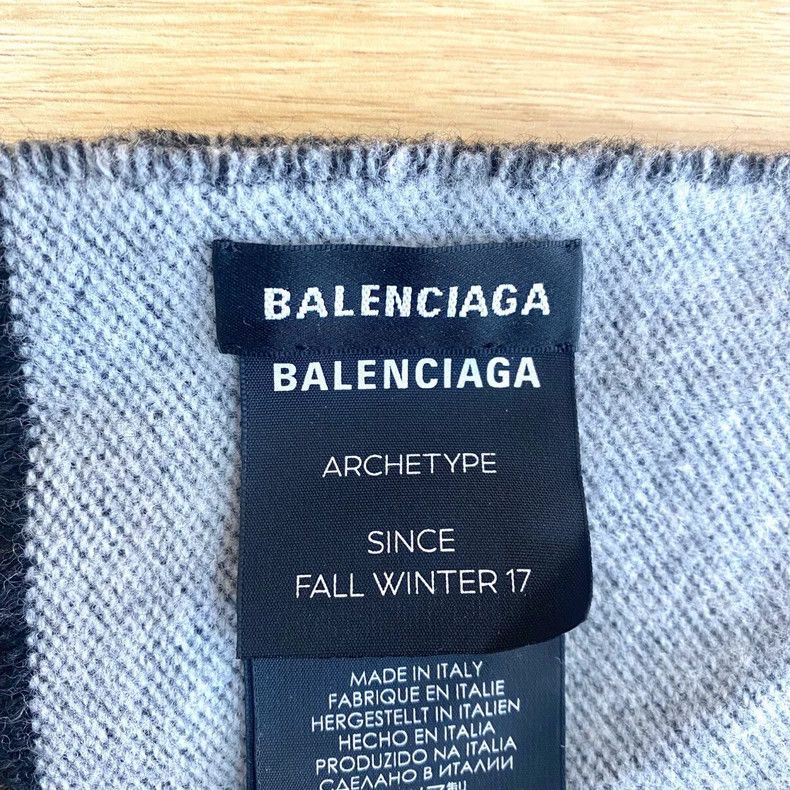 Balenciaga Balenciaga Large logo scarf 2505-Nextarrow Size ONE SIZE - 5 Thumbnail