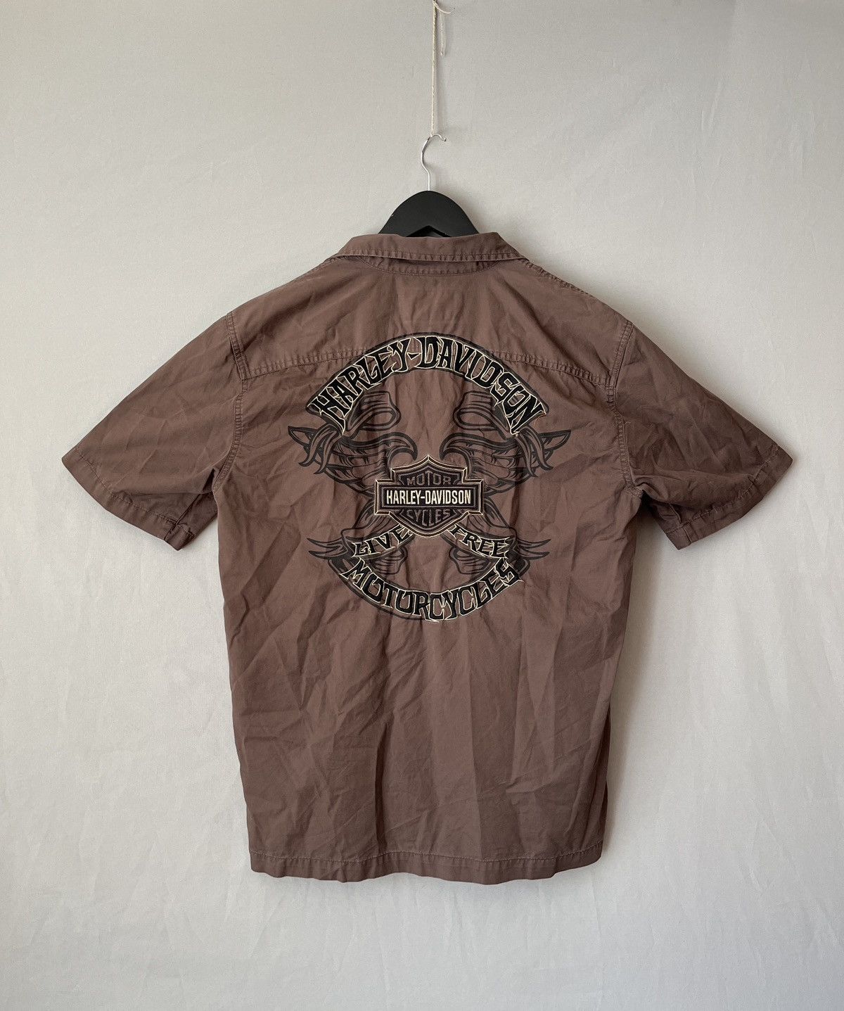 Harley Davidson Harley Davidson Short Sleeve Big Logo Shirt Size US M / EU 48-50 / 2 - 1 Thumbnail