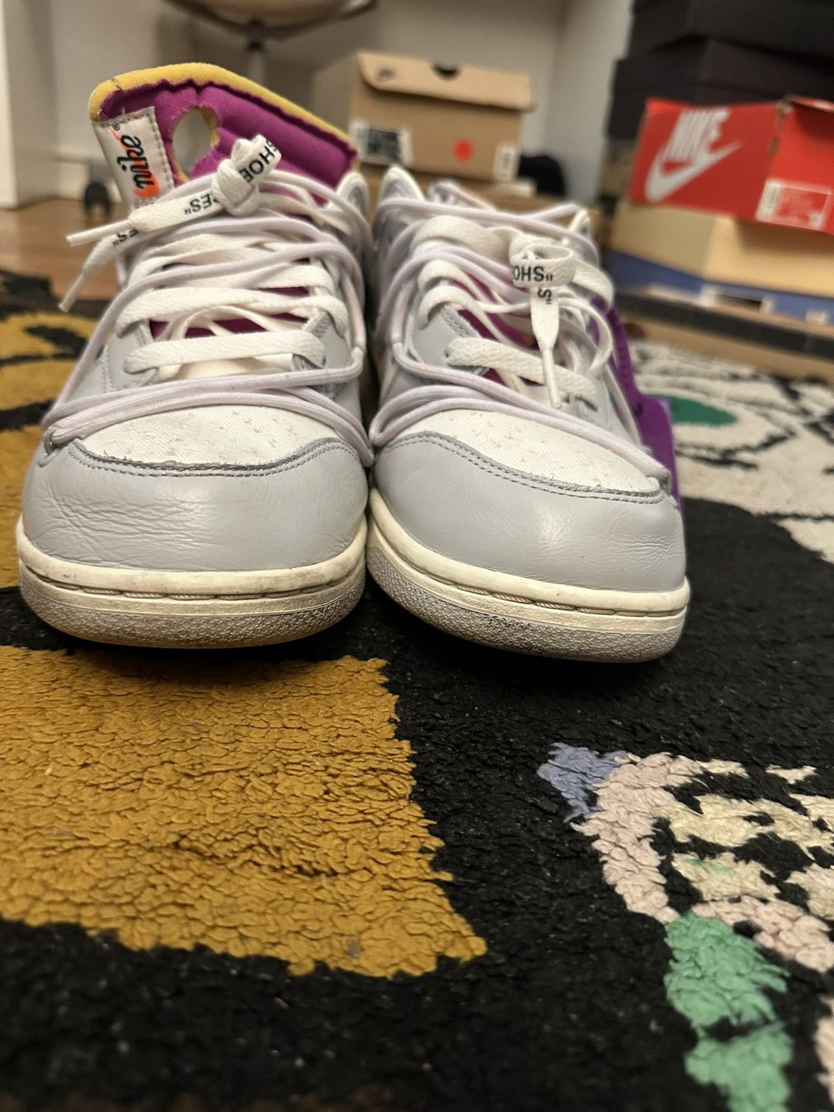 Nike × Off-White Off-White x Dunk low ‘Lot 03 of 50’ Size US 11 / EU 44 - 8 Thumbnail