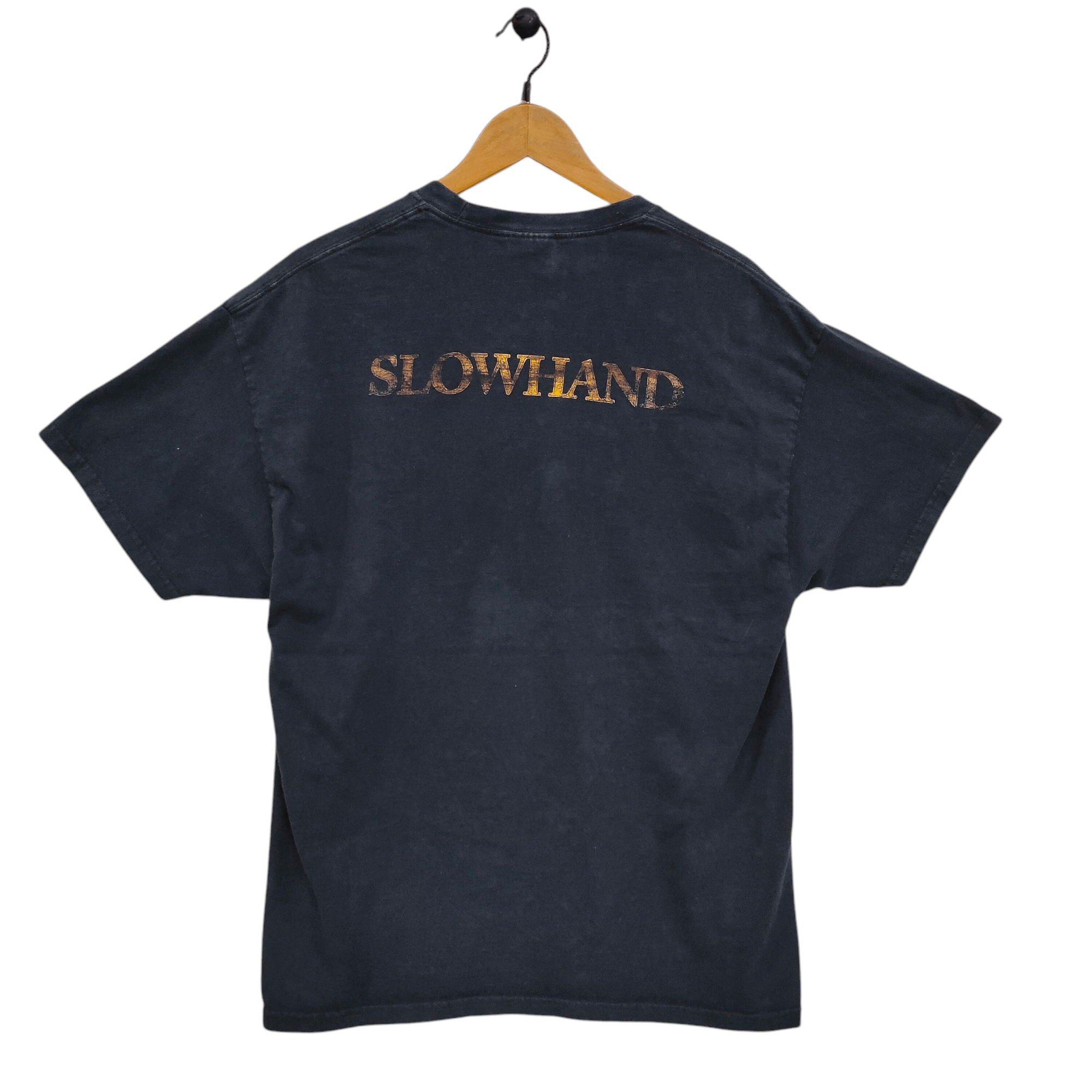Band Tees × Hanes × Vintage Vintage 90s Eric Clapton Slowhand t-shirt Size US L / EU 52-54 / 3 - 2 Thumbnail
