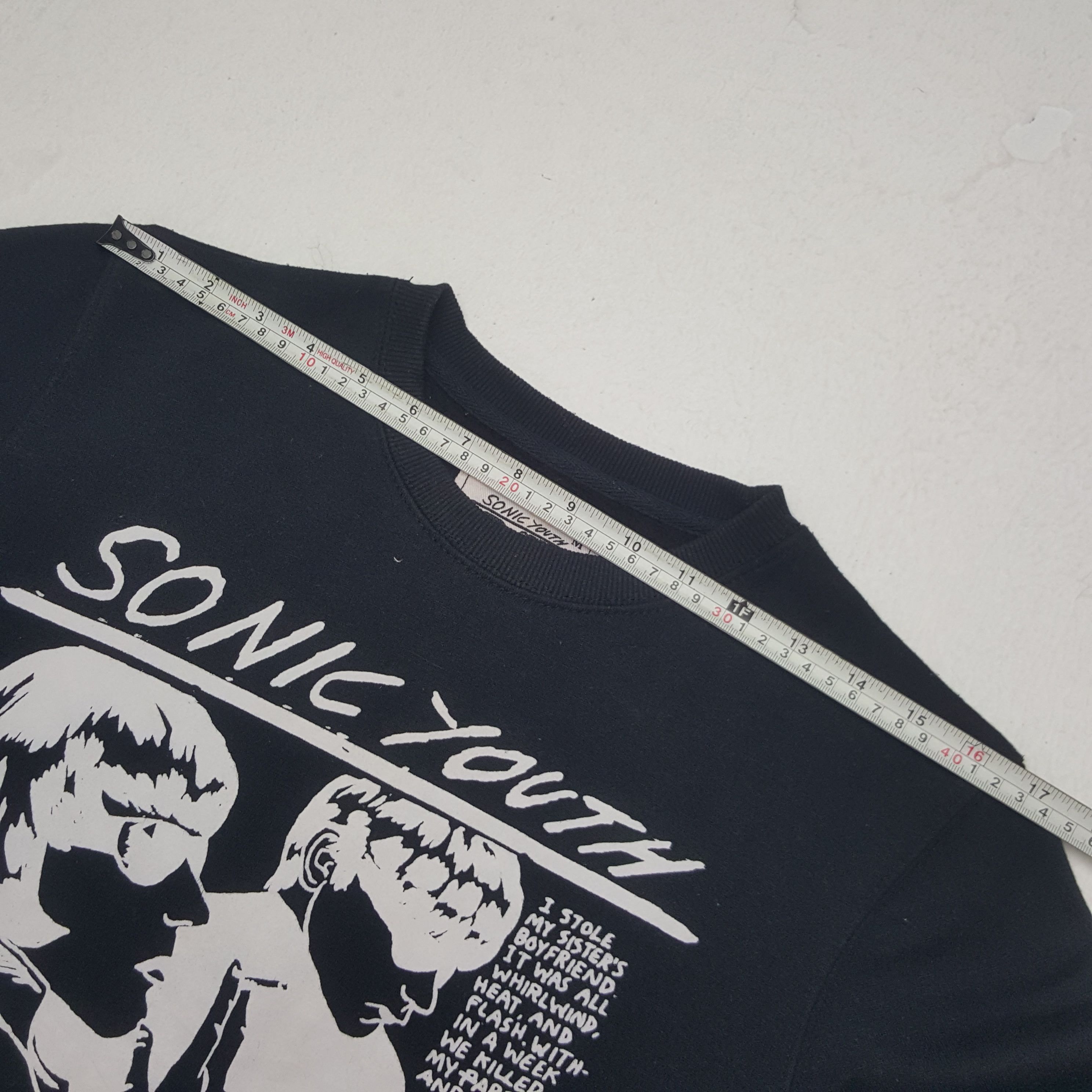 Band Tees × Vintage Vintage Azul x Sonic Youth American Rock Band Sweatshirt Size S / US 4 / IT 40 - 5 Thumbnail