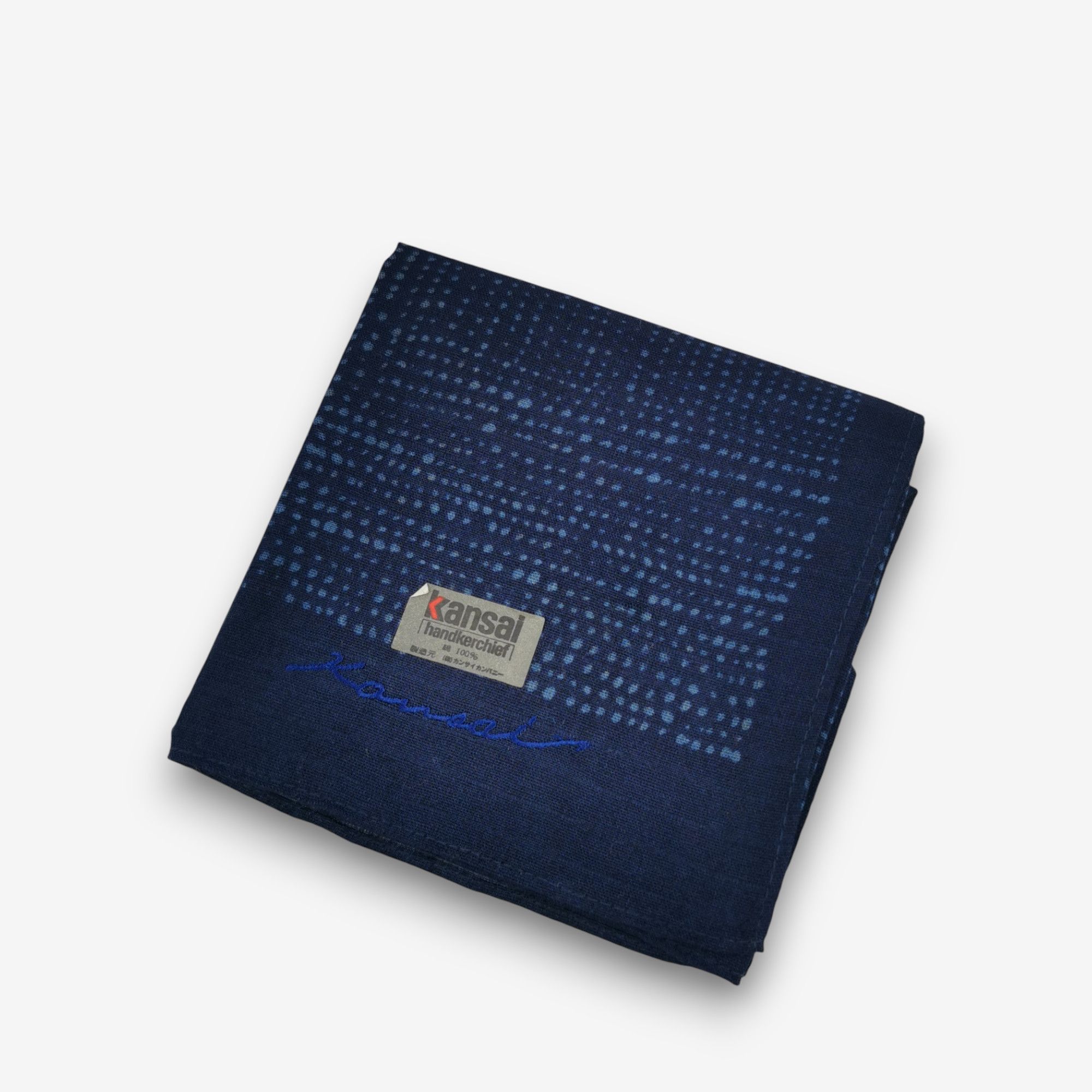 Kansai Yamamoto BNWT Vintage Kansai Handkerchief Pocket Square Bandana Size ONE SIZE - 4 Thumbnail