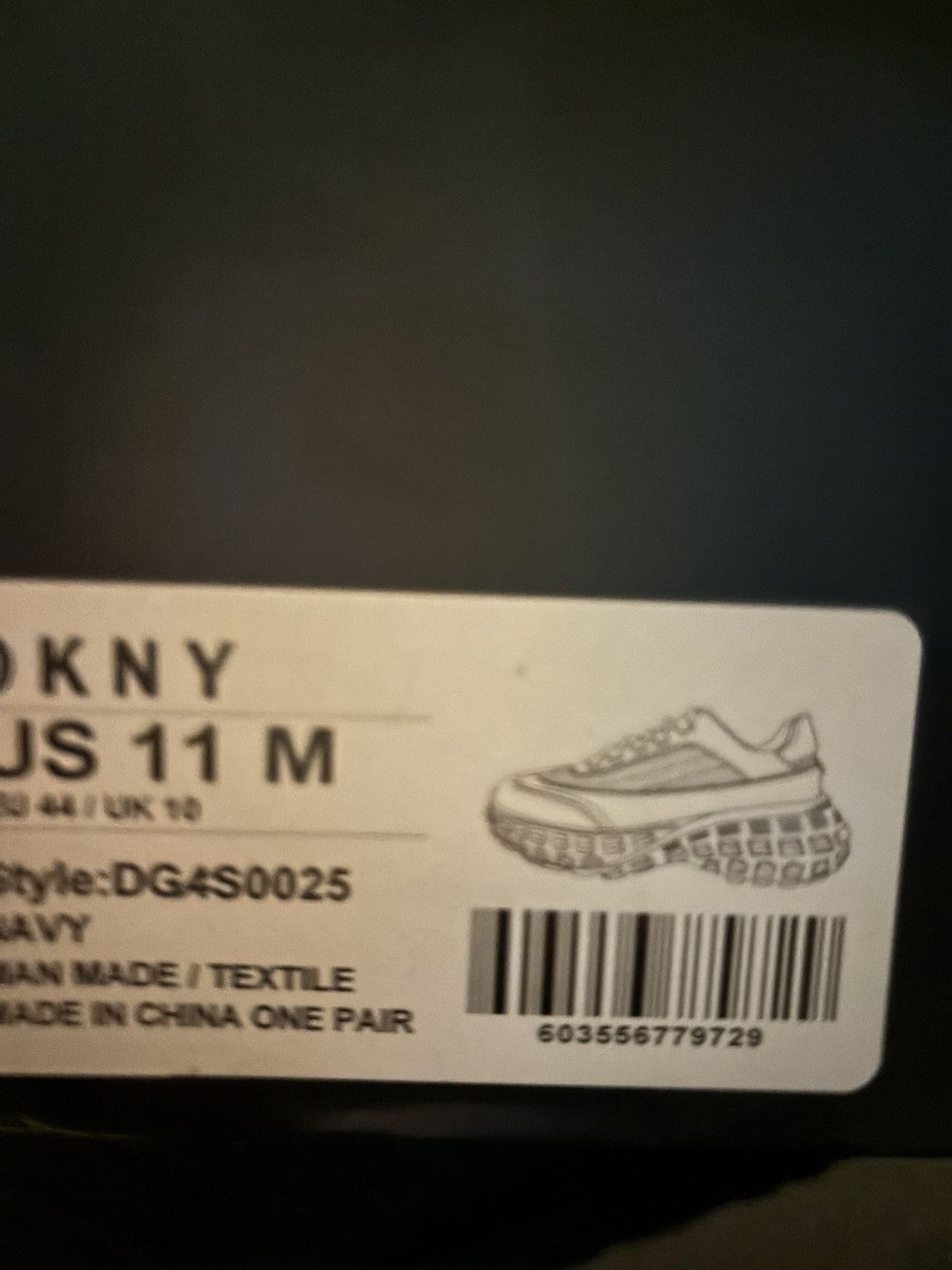 DKNY DKNY Mens low to mesh sneakers Size US 11 / EU 44 - 4 Thumbnail