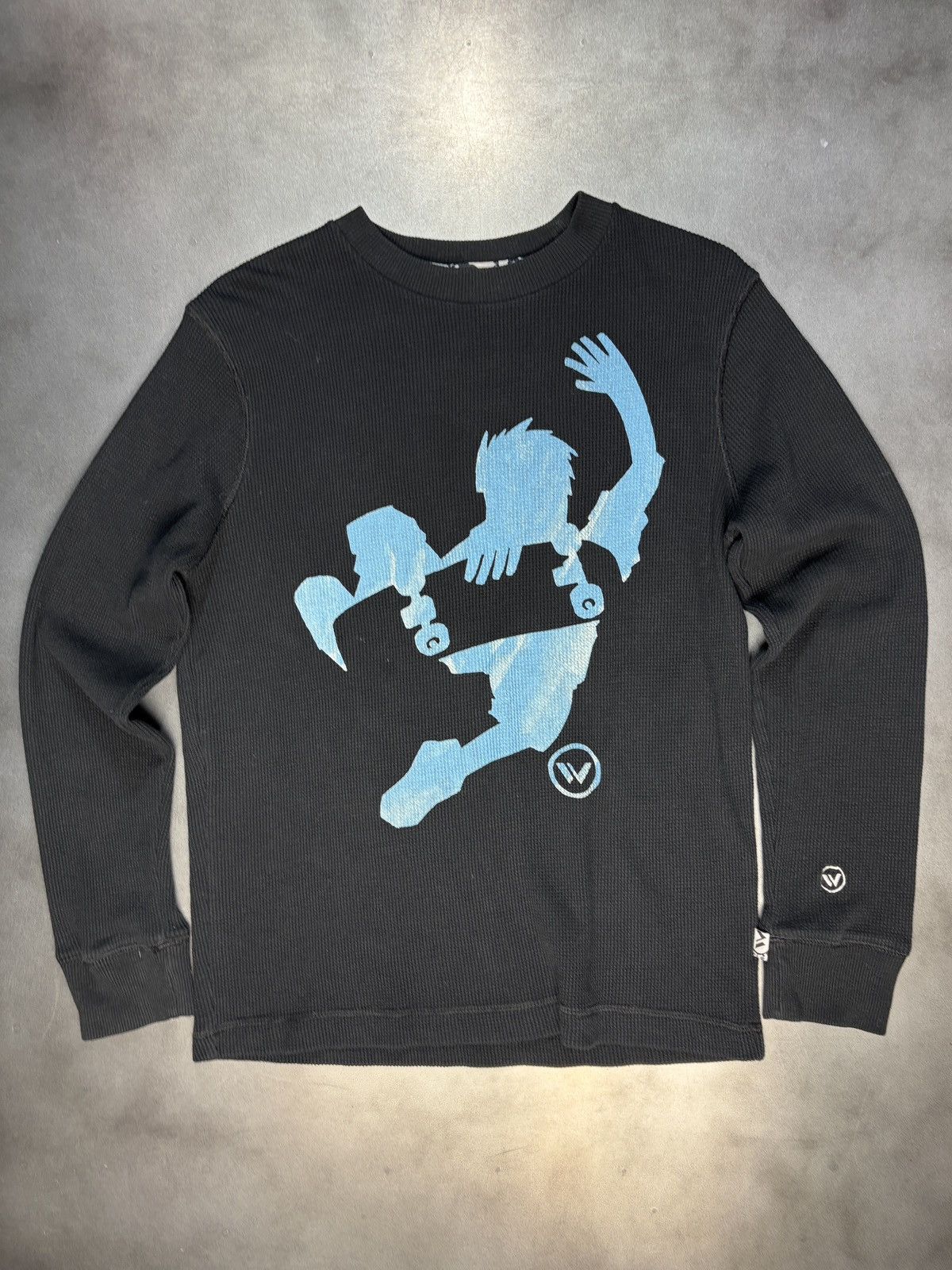 Vintage × Volcom Vintage Shaun White Snowboards Waffle Thermal Skater Print Size US S / EU 44-46 / 1 - 1 Thumbnail