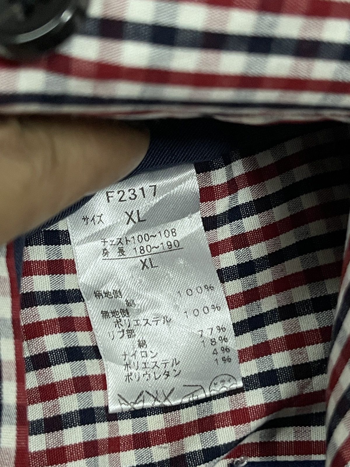Fred Perry Fred Perry Japan Reversible Check Parka Hooded Jacket Size US XL / EU 56 / 4 - 24 Thumbnail