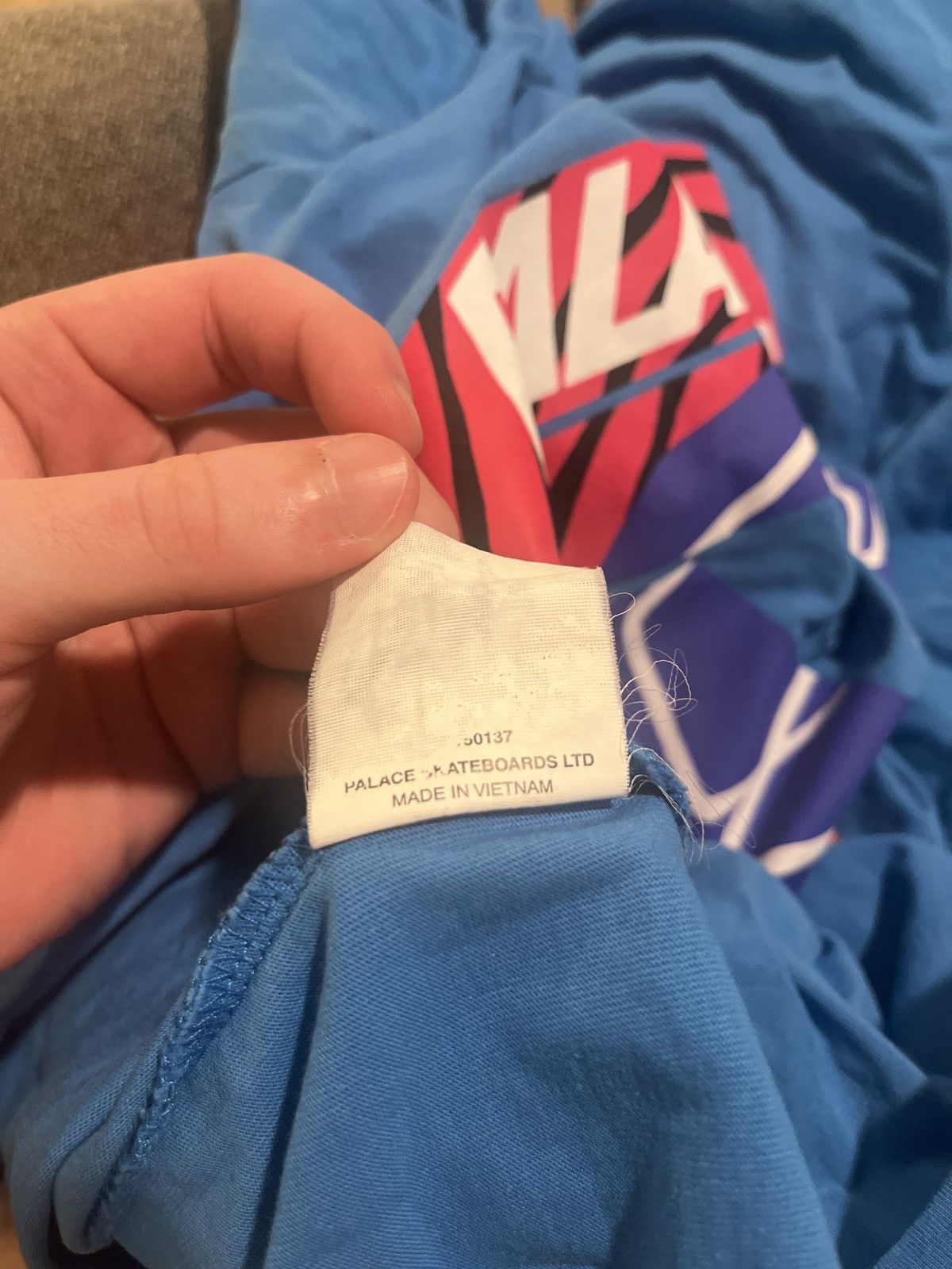 Palace Palace Tri-Licker T-Shirt (Blue) Size US M / EU 48-50 / 2 - 5 Thumbnail