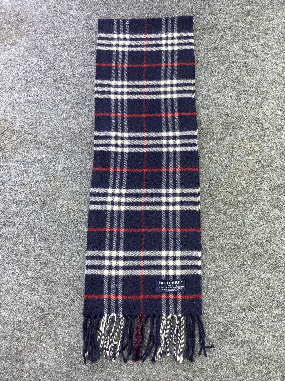 Burberry × Vintage VINTAGE BURBERRY Scarf / Muffler / Neckwear -T509 Size ONE SIZE - 2 Thumbnail