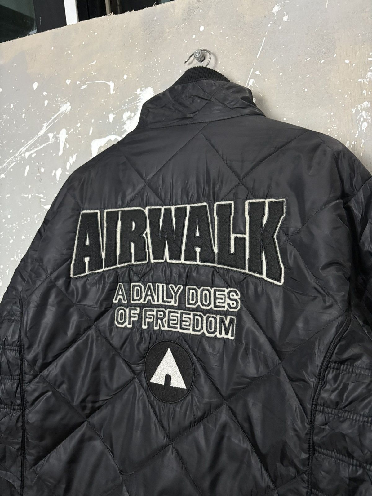Airwalk Airwalk A DailyDoes Of Freedom Quilted Down Black Jackets Size US XL / EU 56 / 4 - 13 Thumbnail