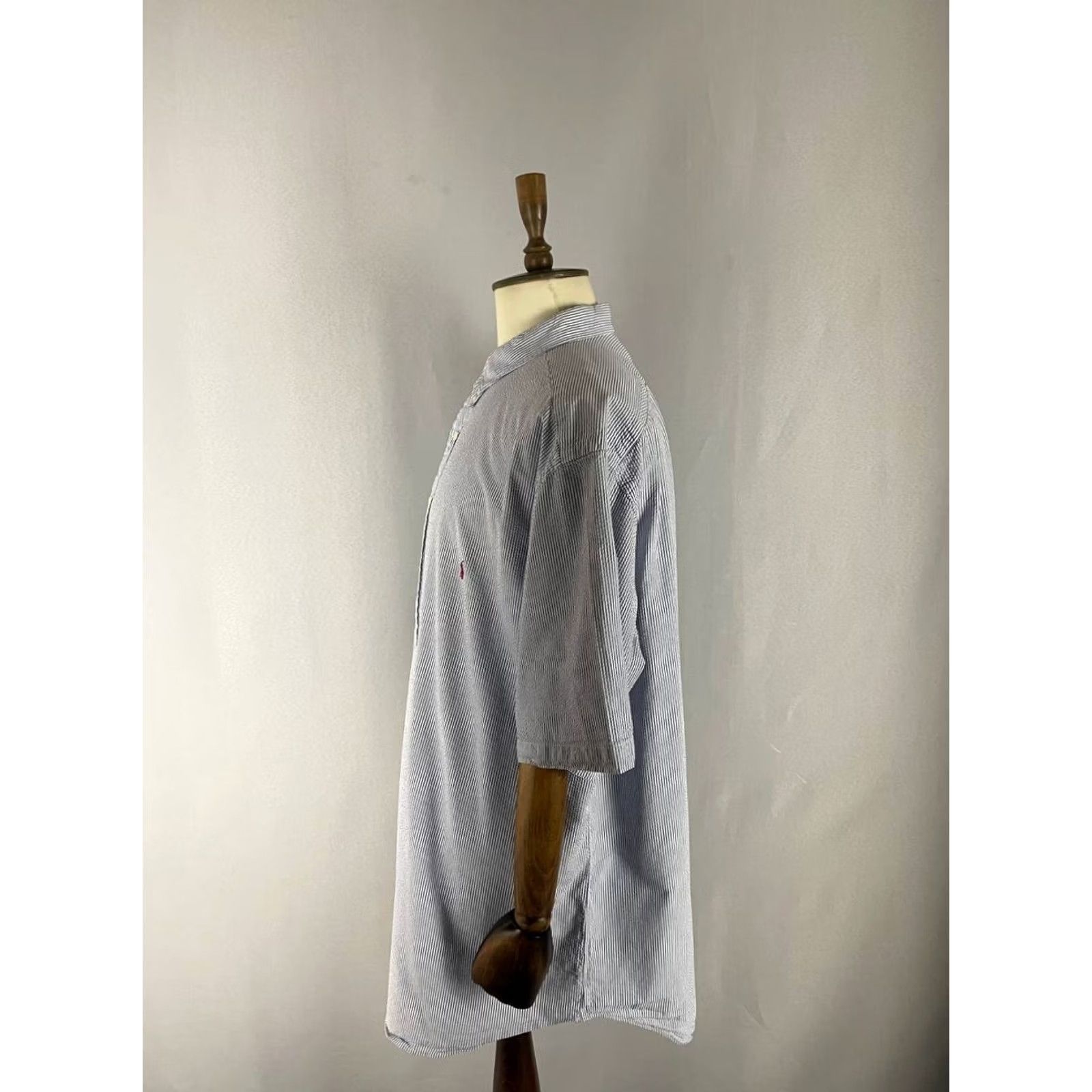 Ralph Lauren Ralph Lauren Shirt Mens 3XL Blue & White Button Down Size Striped Classic Fit Size US XXL / EU 58 / 5 - 7 Thumbnail
